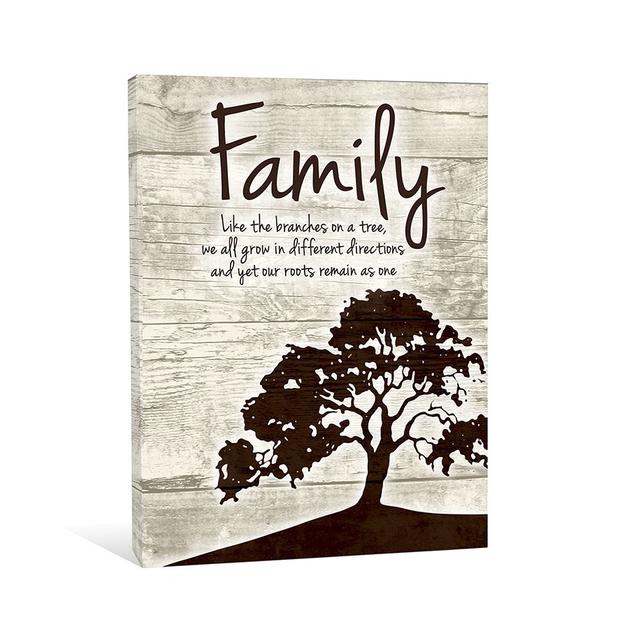 Family Branches Canvas Wall Art