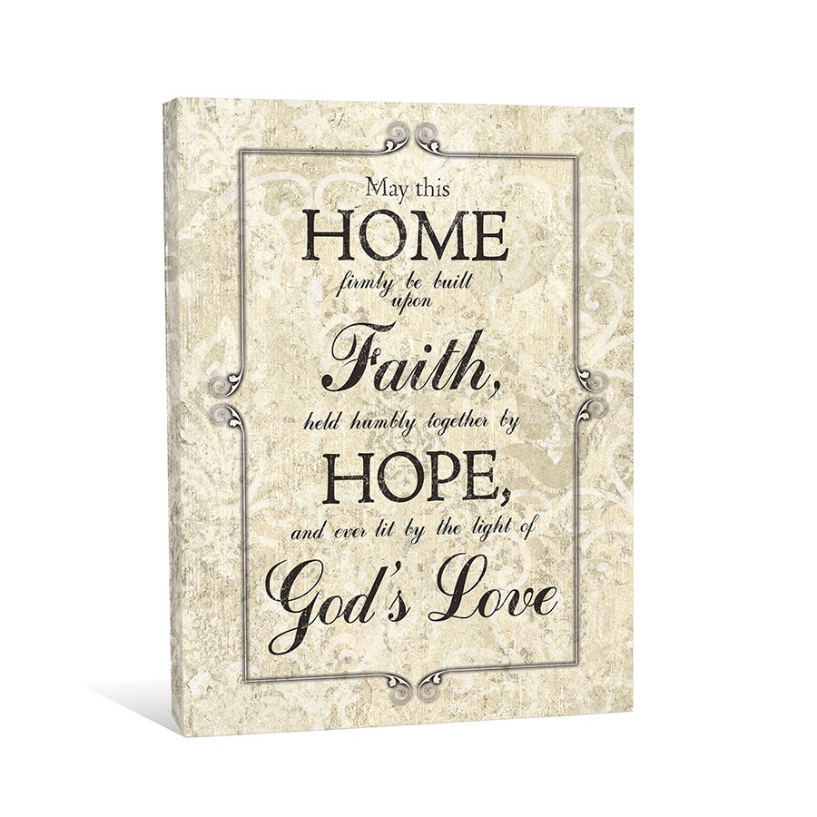 God's Love Canvas Wall Art