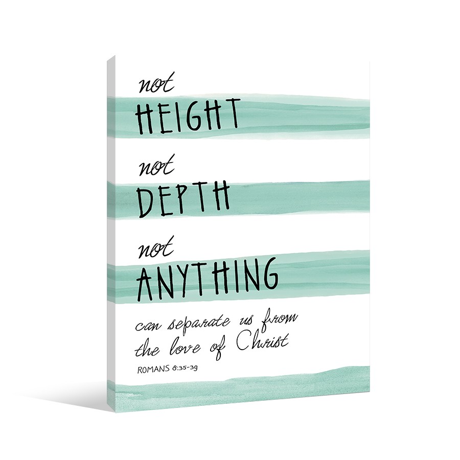 Not Height, Depth, Anything Canvas Wall Art
