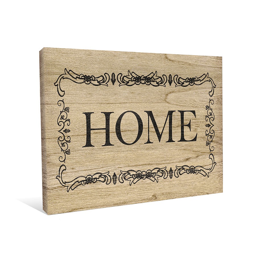 Home Canvas Wall Art