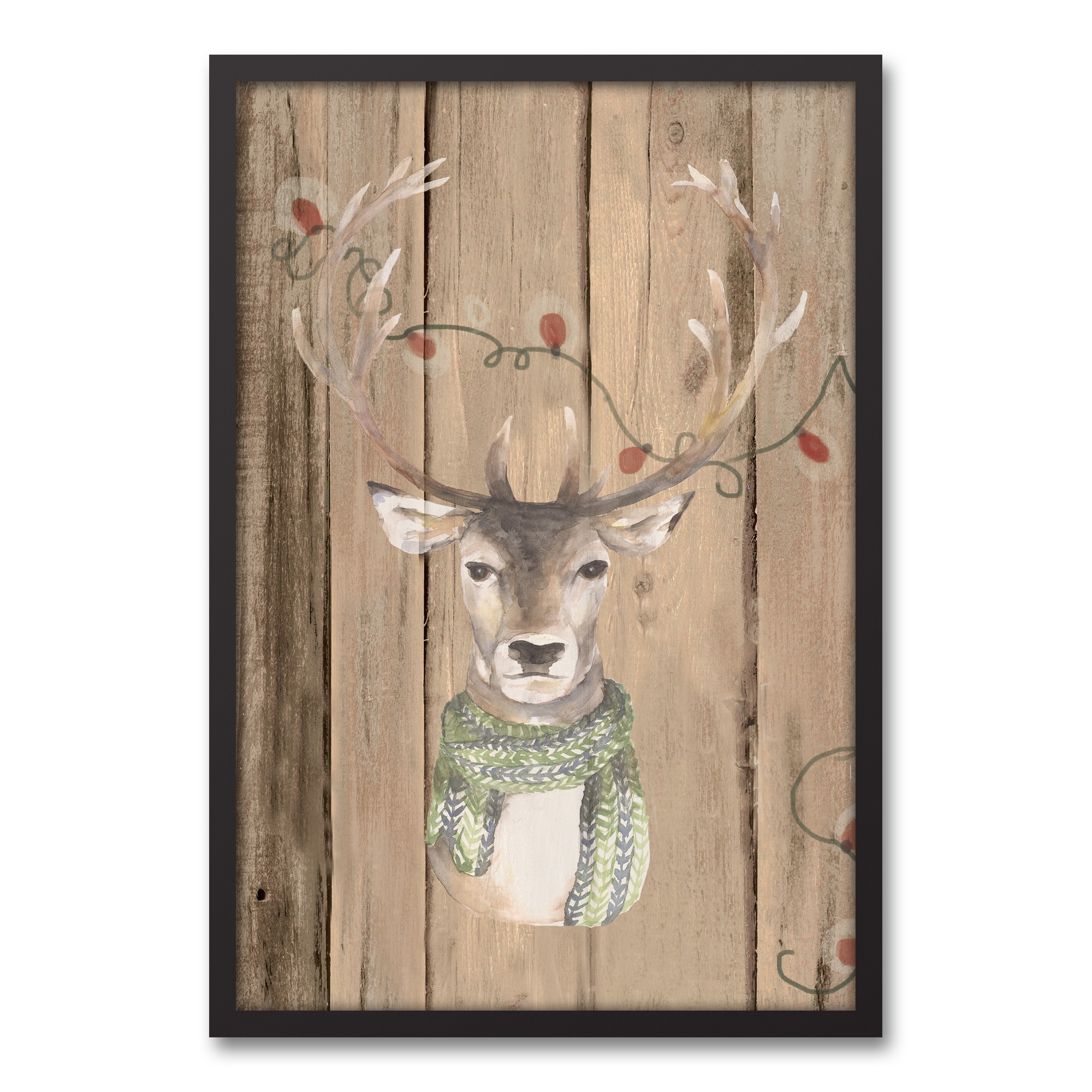 Christmas Deer Wall Art