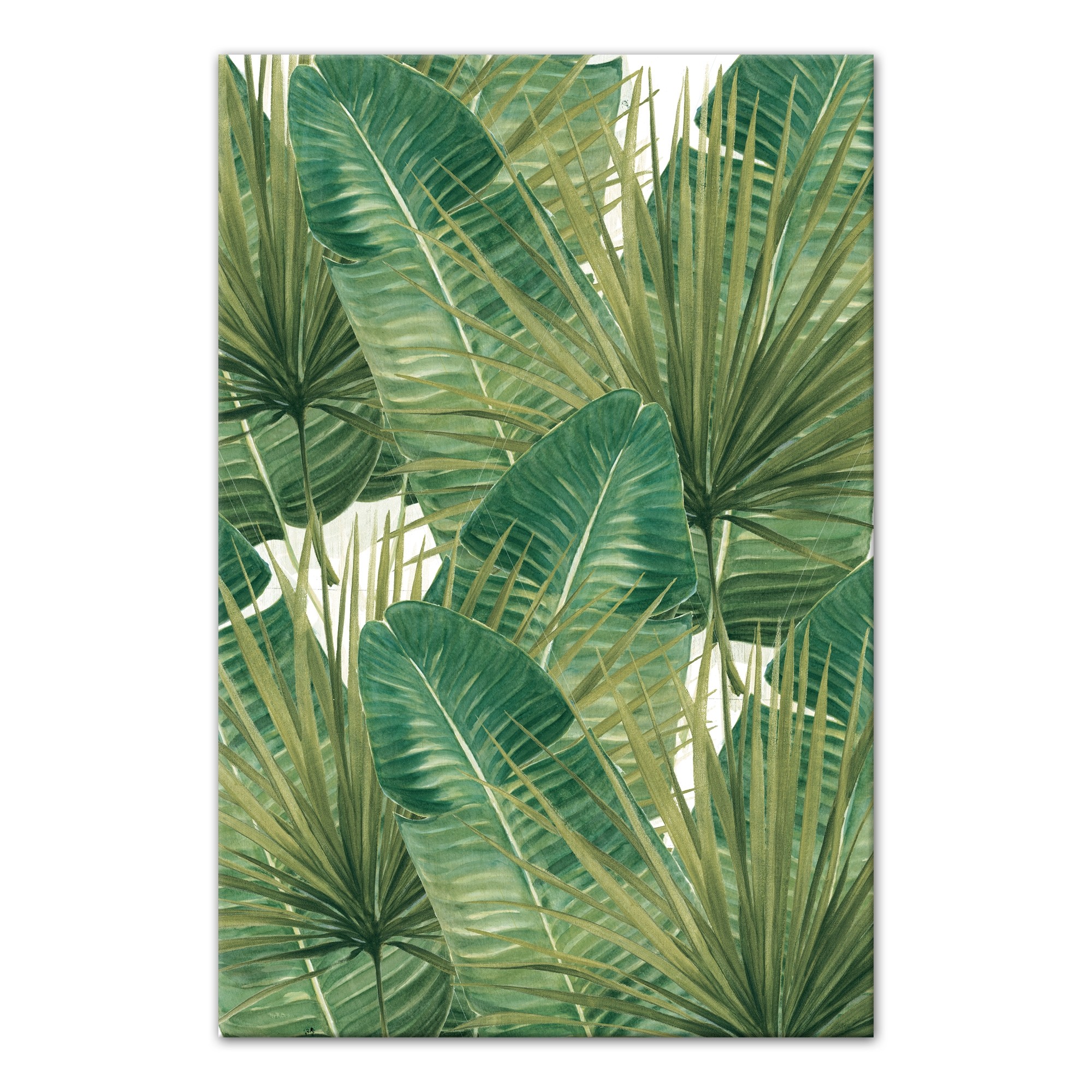 Tropical View 24x36 Canvas Wall Art