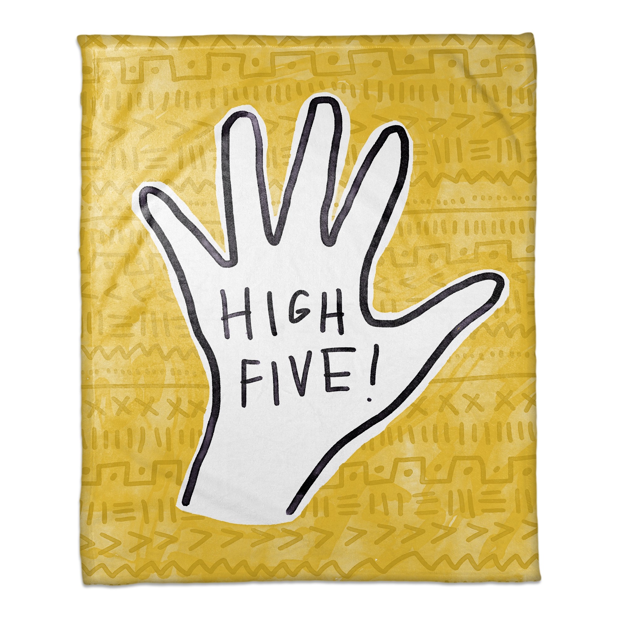 High Five 50x60 Throw Blanket