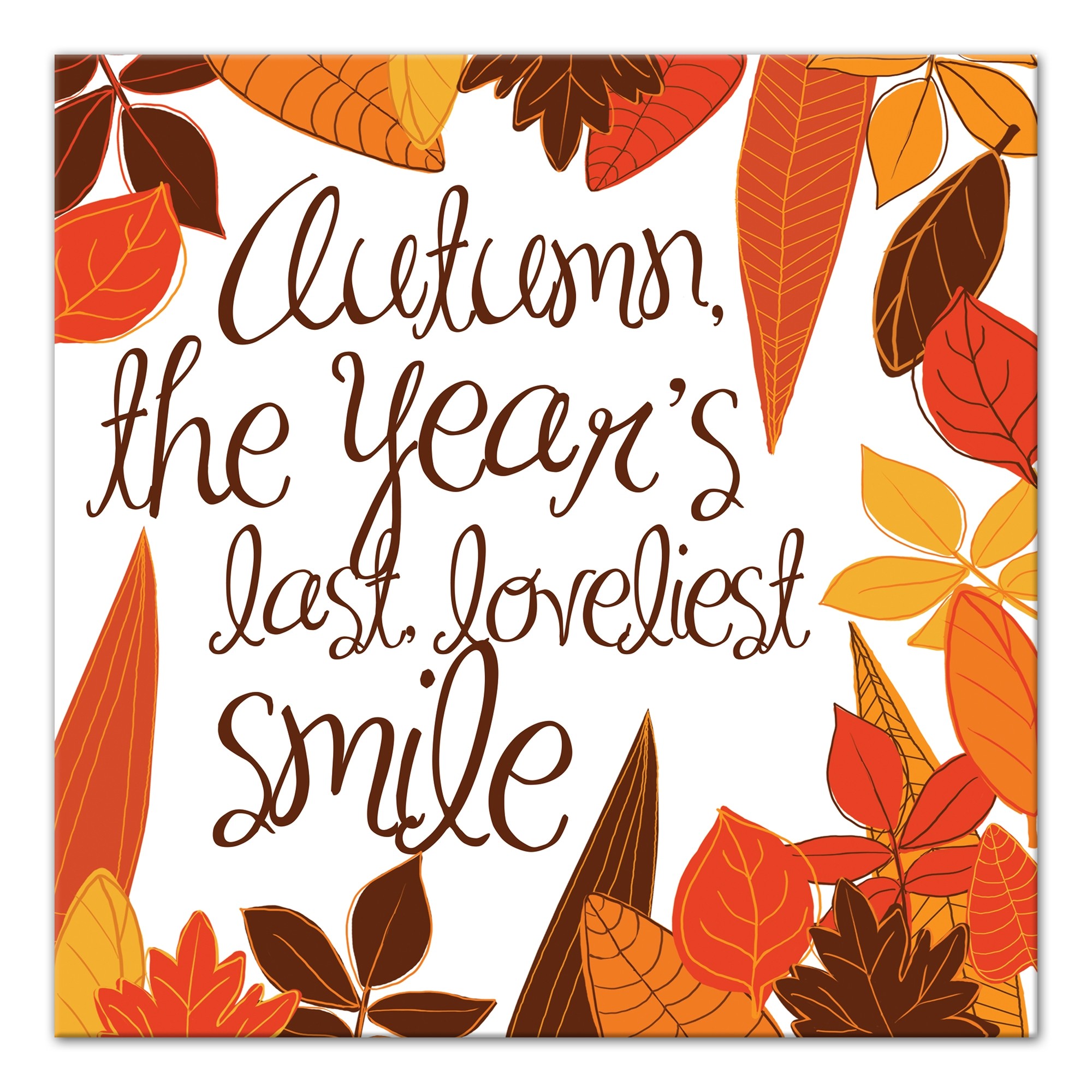 Loveliest Smile 20x20 Canvas Wall Art