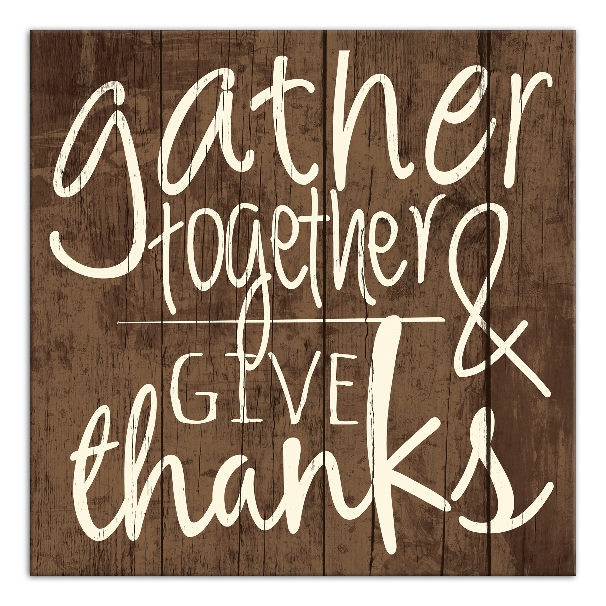 Gather Together 16x16 Canvas Wall Art