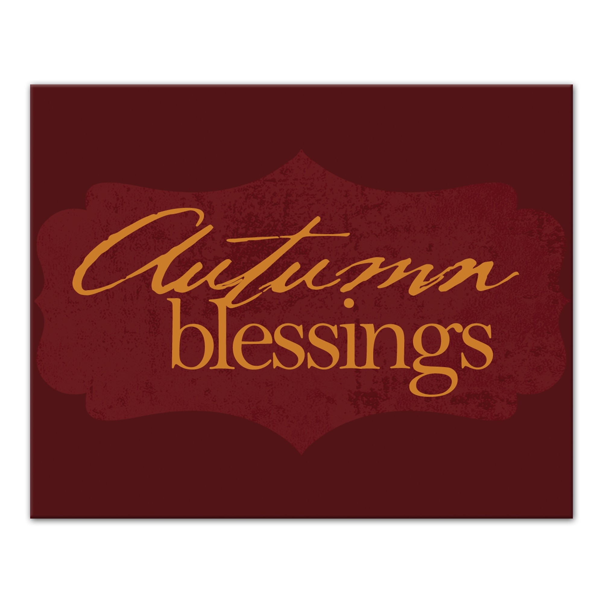 Autumn Blessings II 20x16 Canvas Wall Art