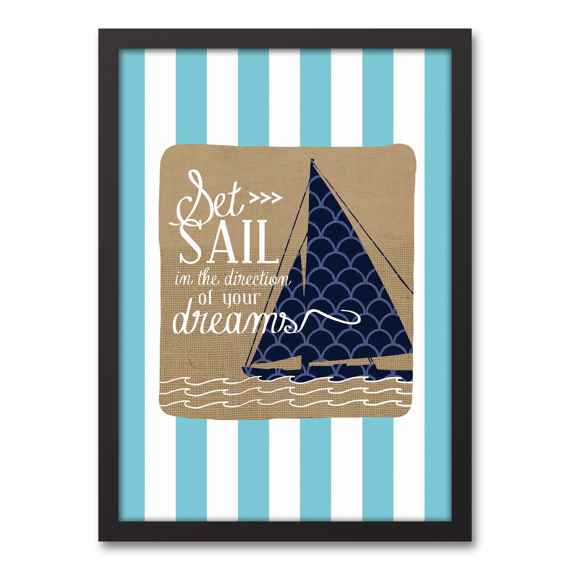 Set Sail Dreamer 12x18 Canvas Image Box