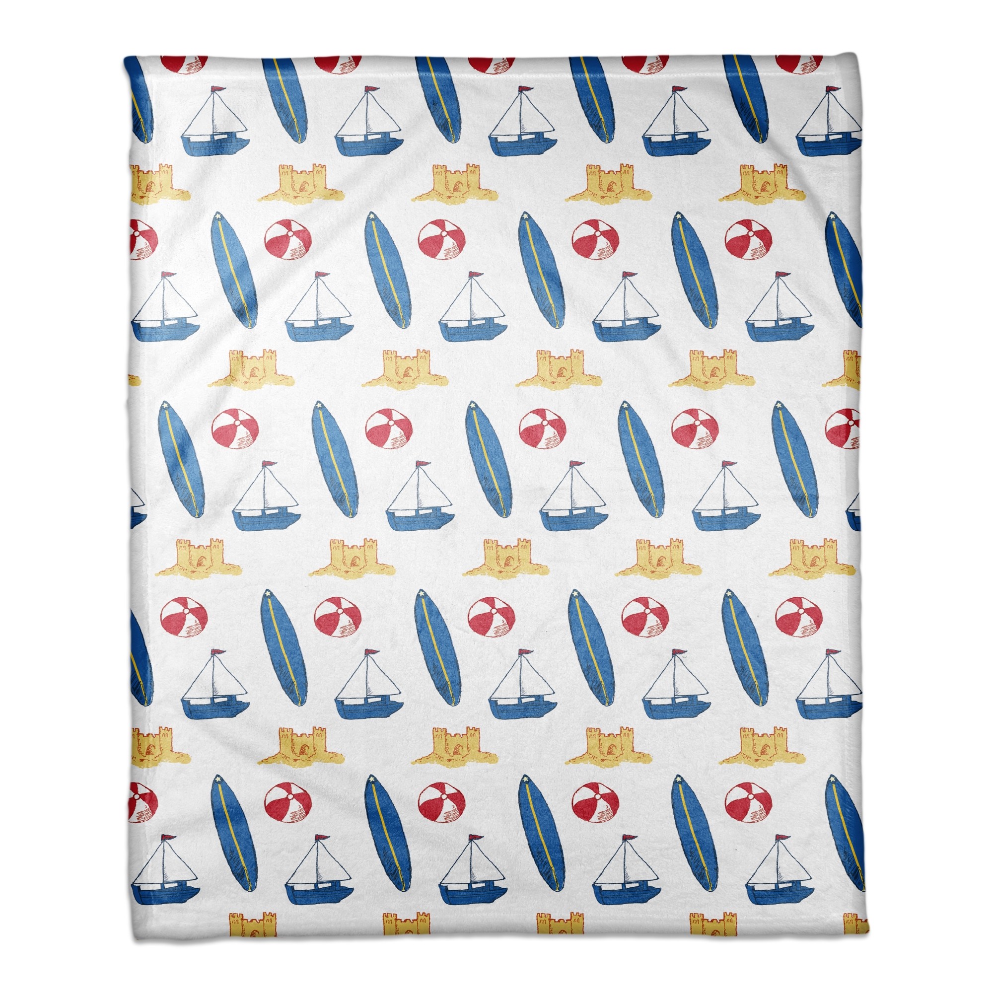 Beach Boy 30x40 Throw Blanket