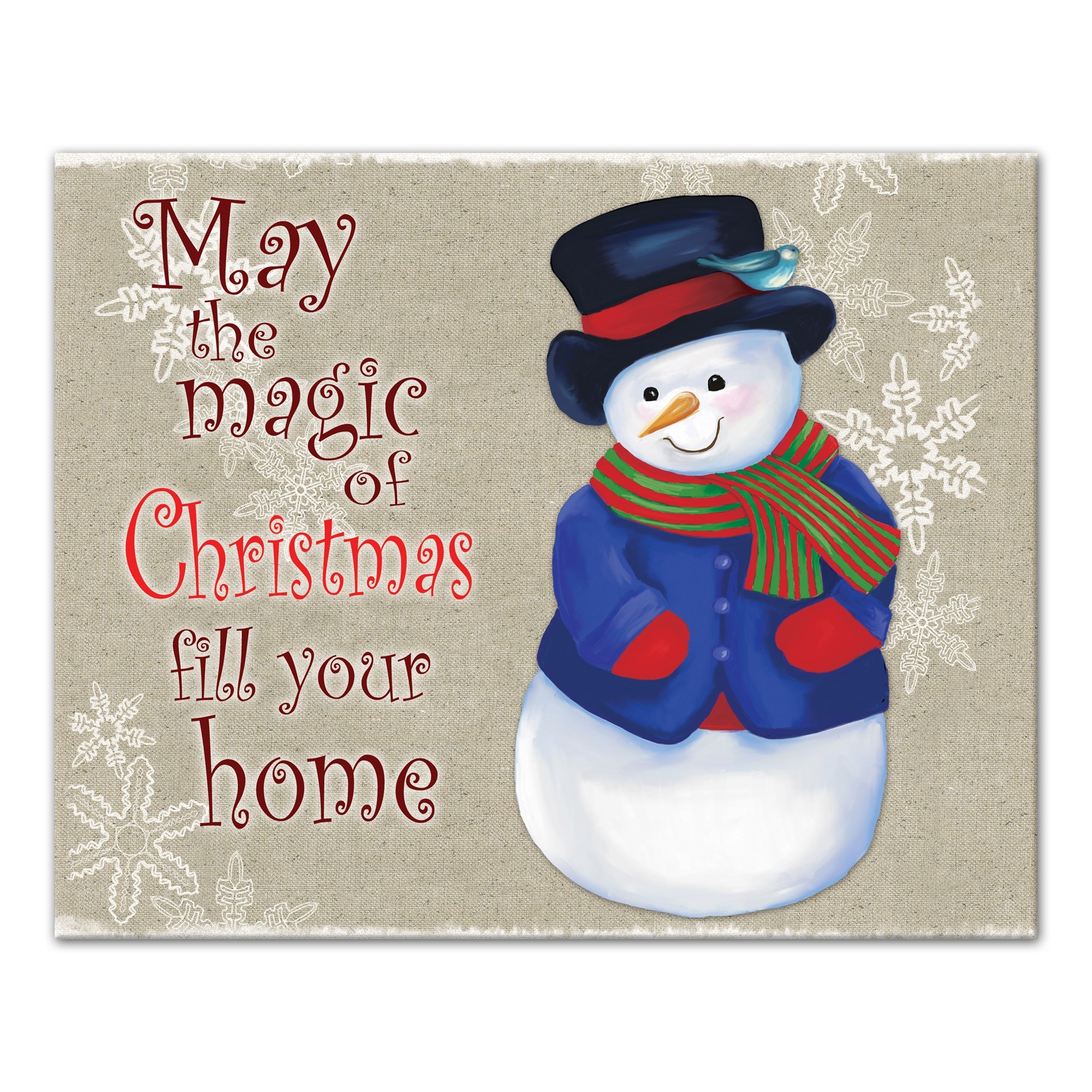 The Magic of Christmas 20x16 Canvas Wall Art