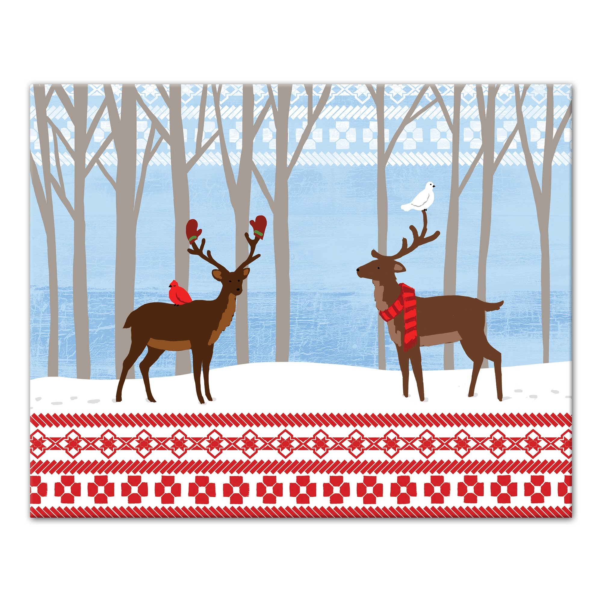 First Snow 20x16 Canvas Wall Art