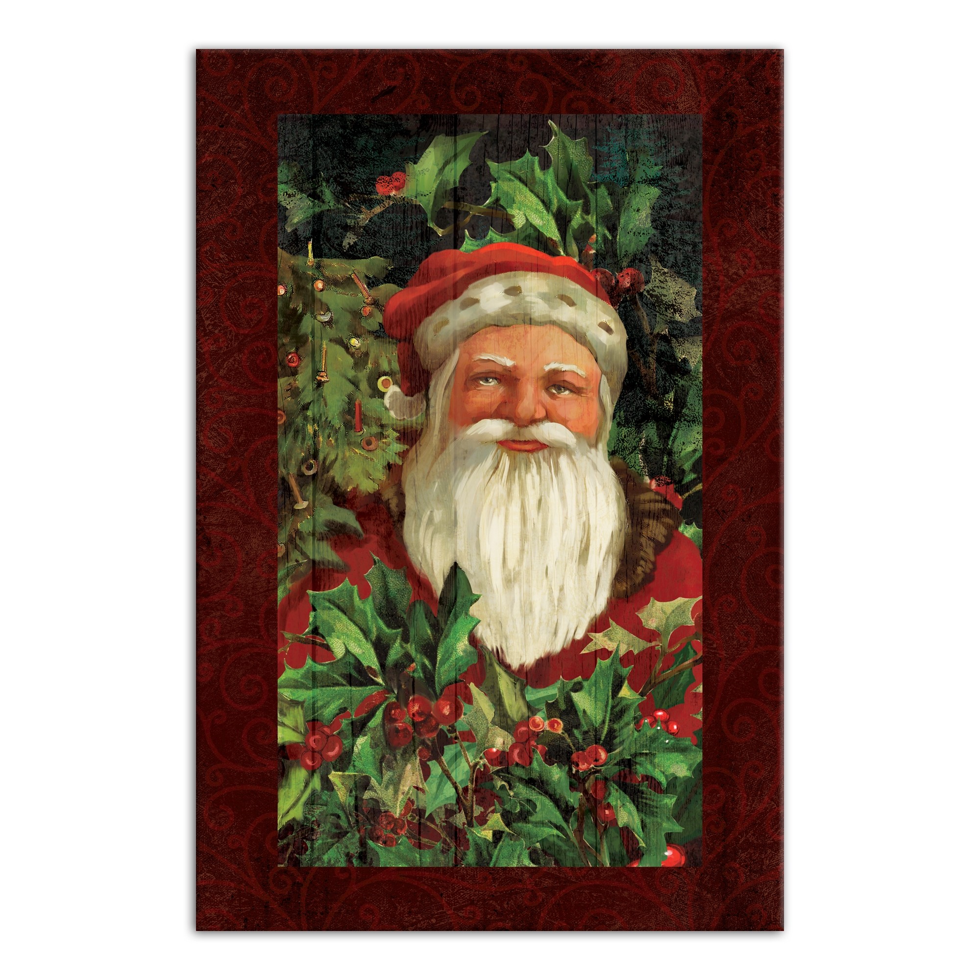 Saint Nick 24x36 Canvas Wall Art