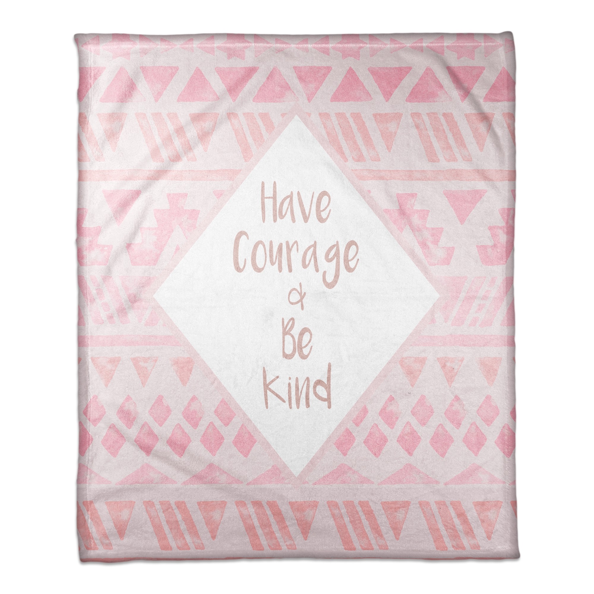 Have Courage Tribal 50x60 Throw Blanket