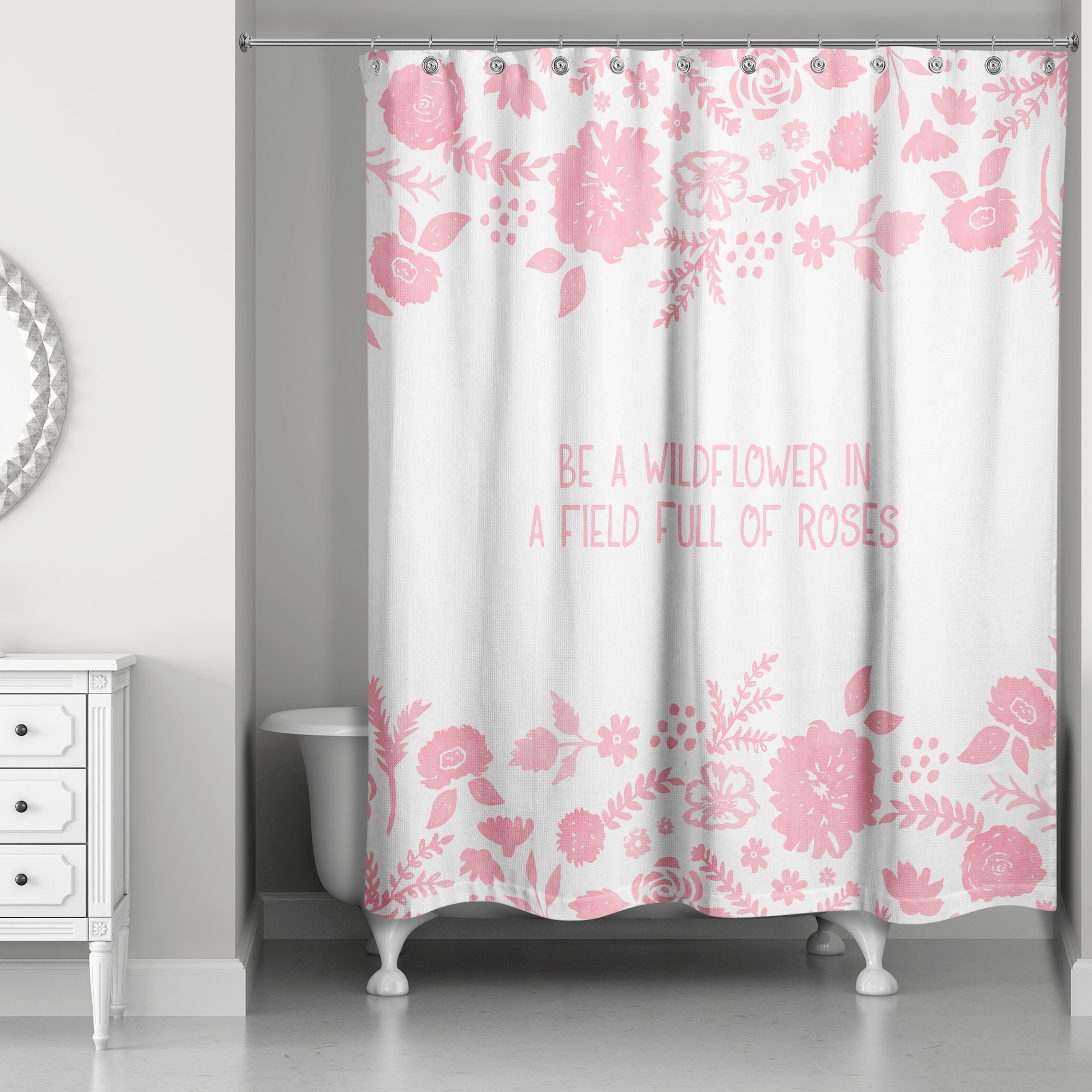 Wildflower Child 71x74 Shower Curtain