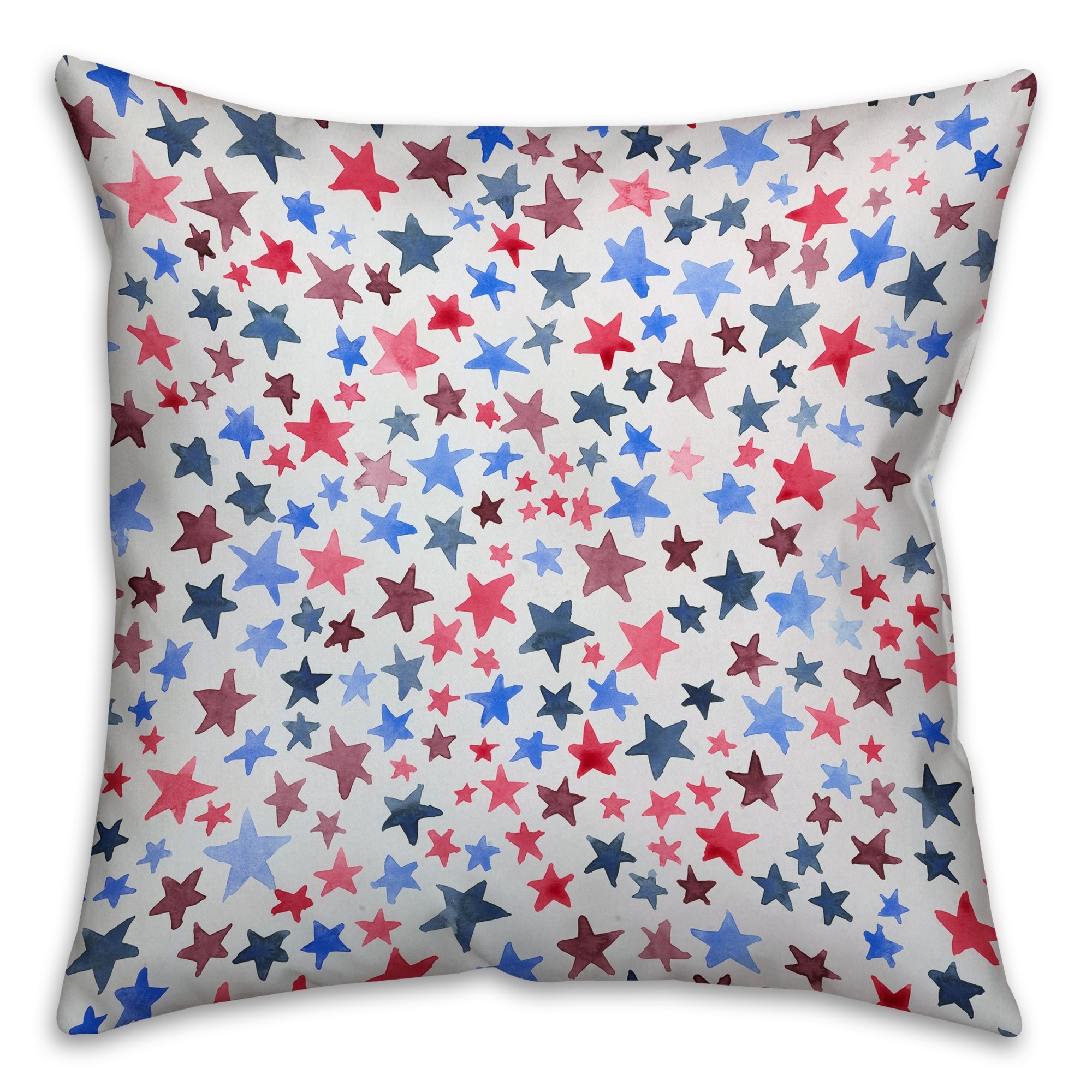 Star Spangled 16x16 Throw Pillow