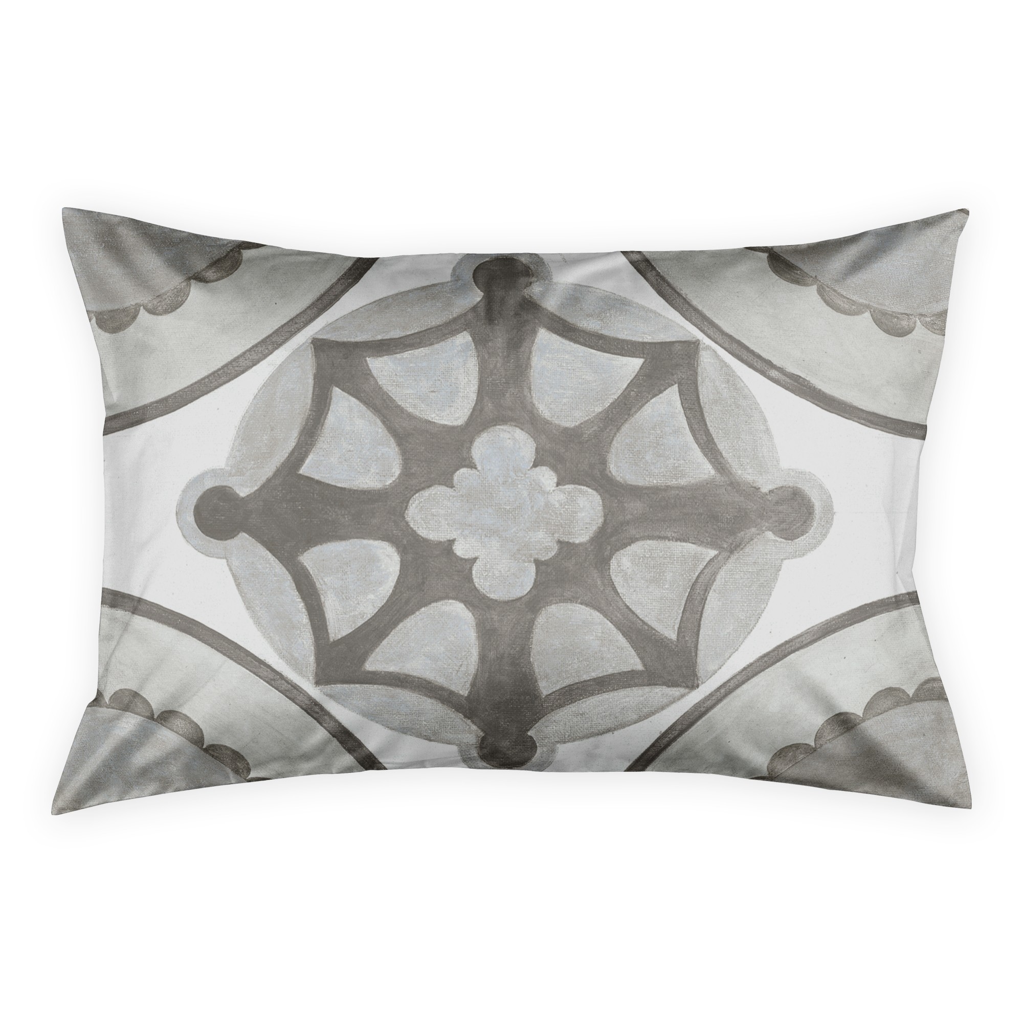 Textured Medallion III Sham