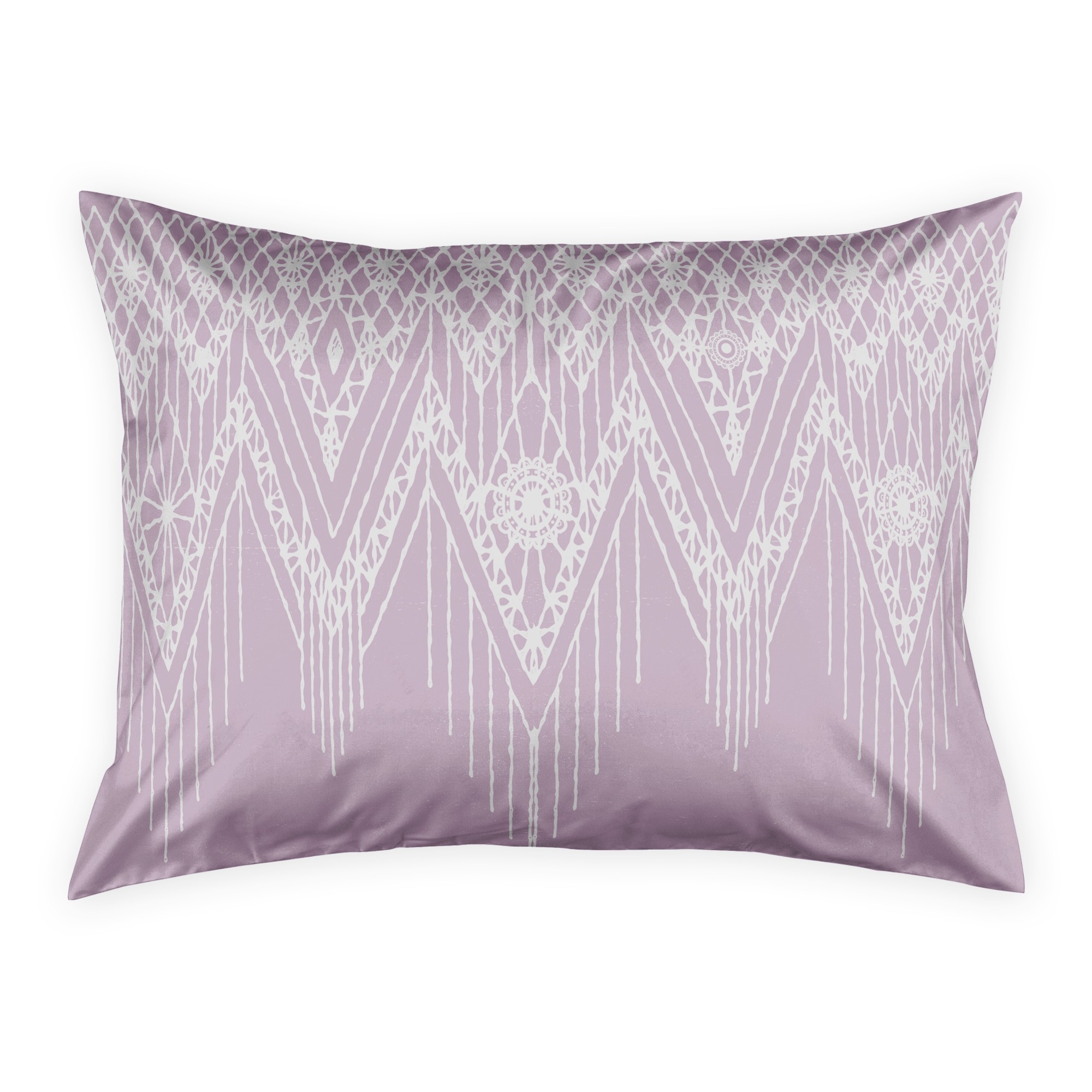 Purple Lace Sham