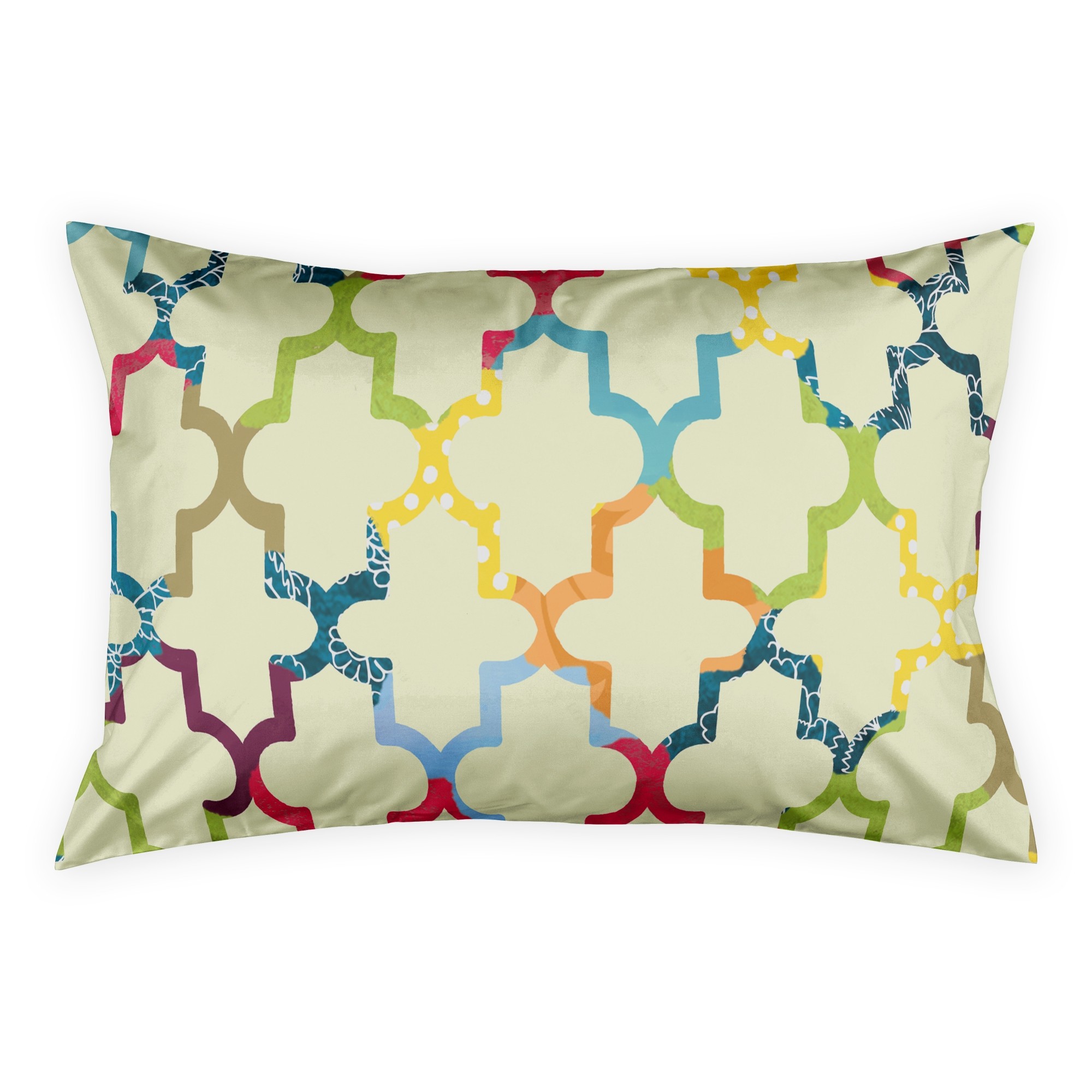 Boho Quatrefoil Sham