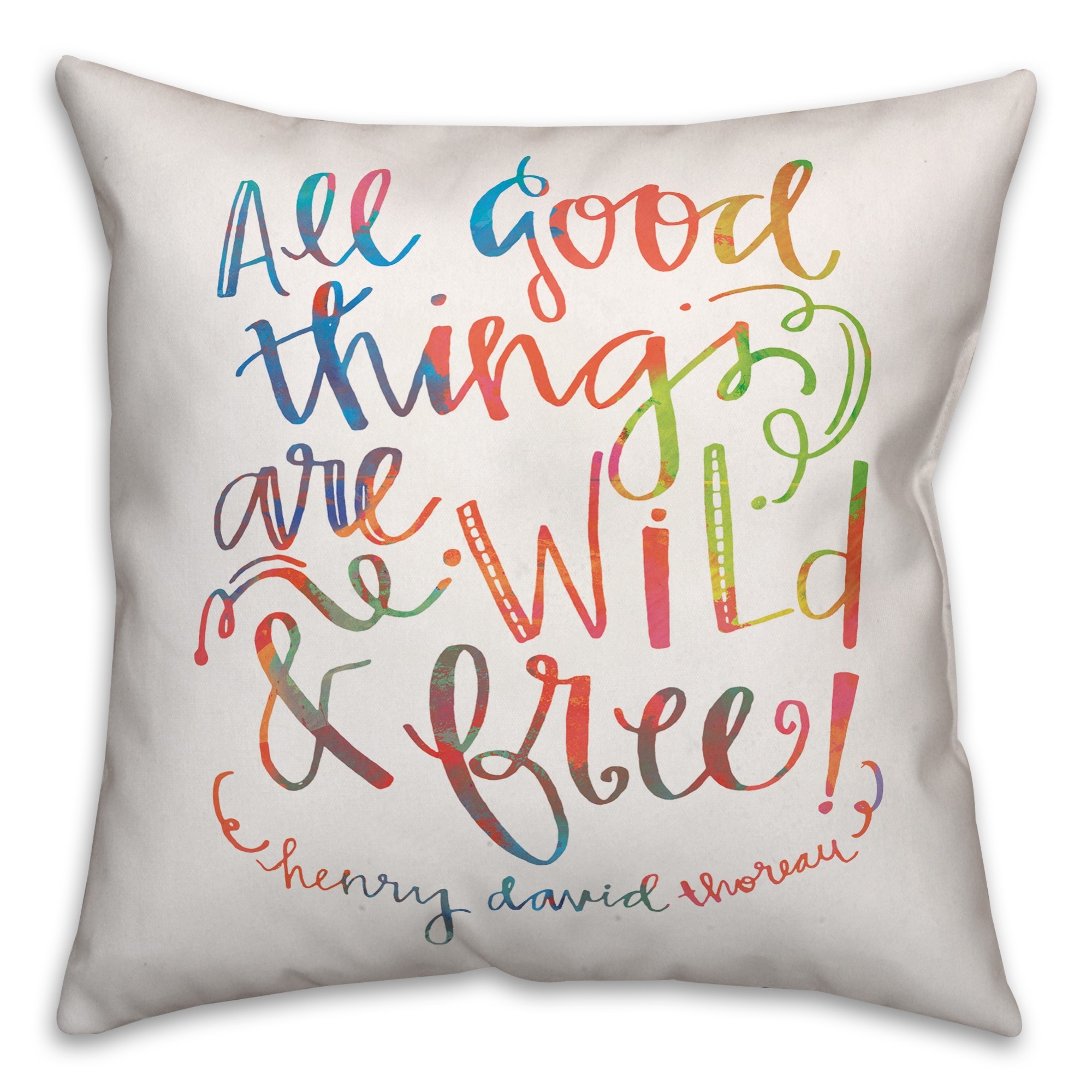 Wild and Free Tribe Throw Pillow