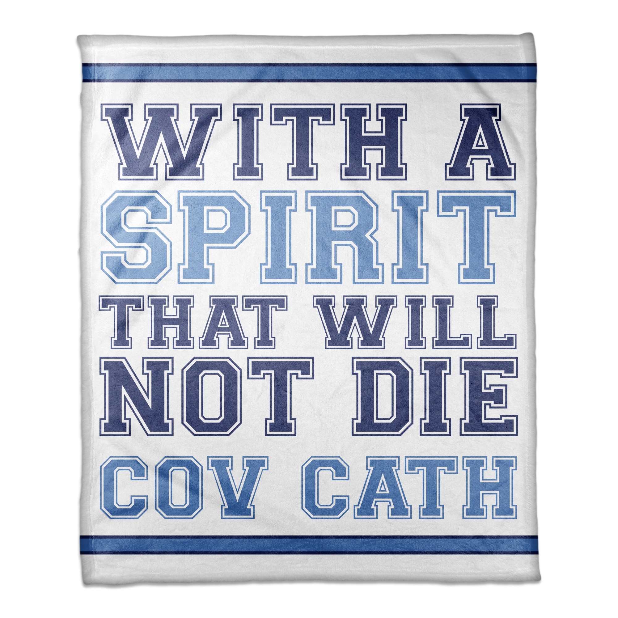 Cov Cath Spirit 50x60 Throw Blanket