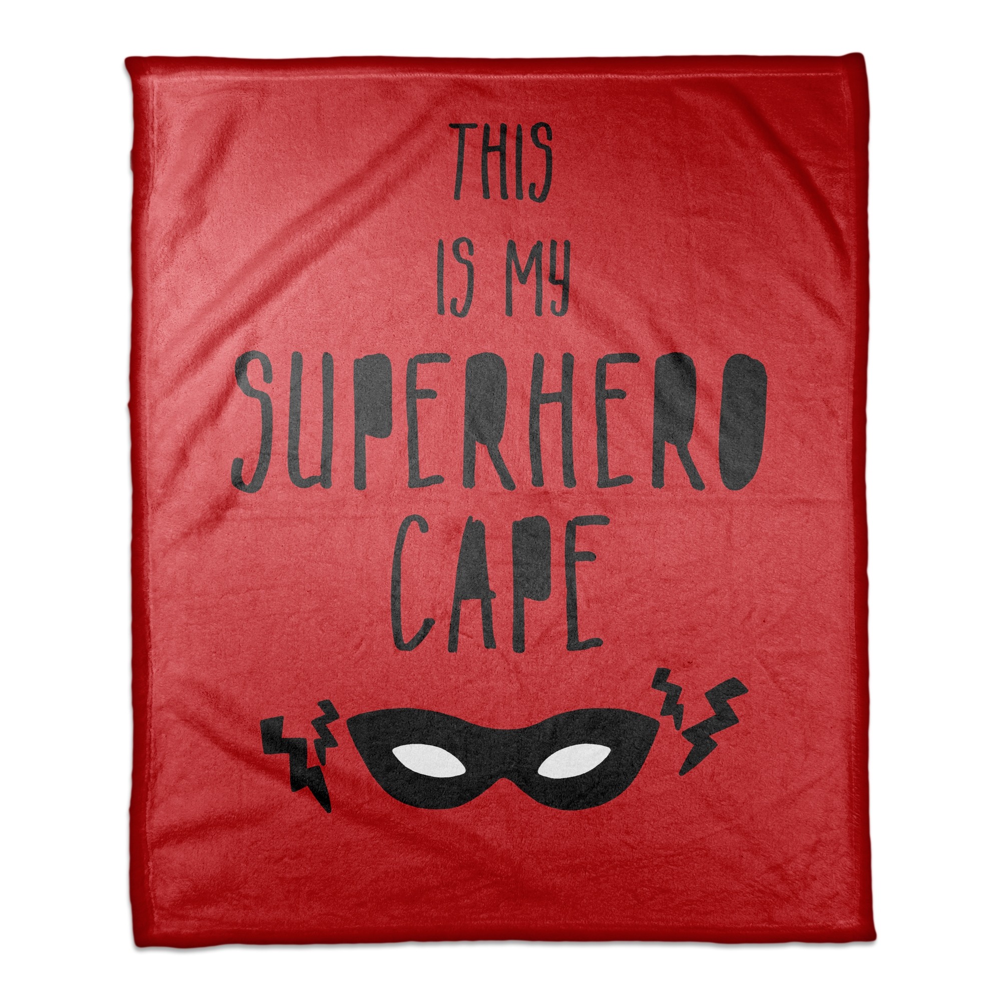 Superhero Cape 30x40 Throw Blanket