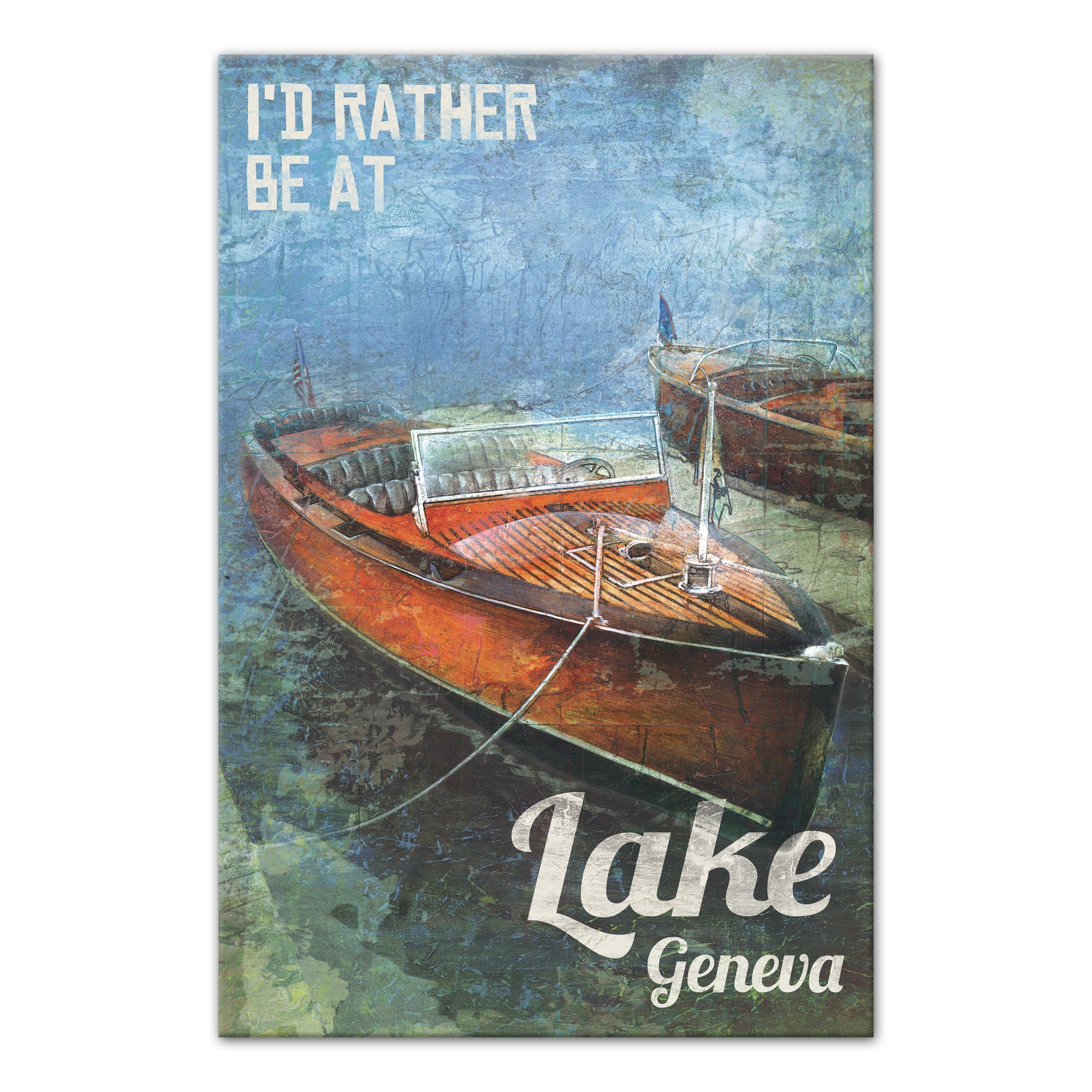 Lake Geneva Escape 24x36 Canvas