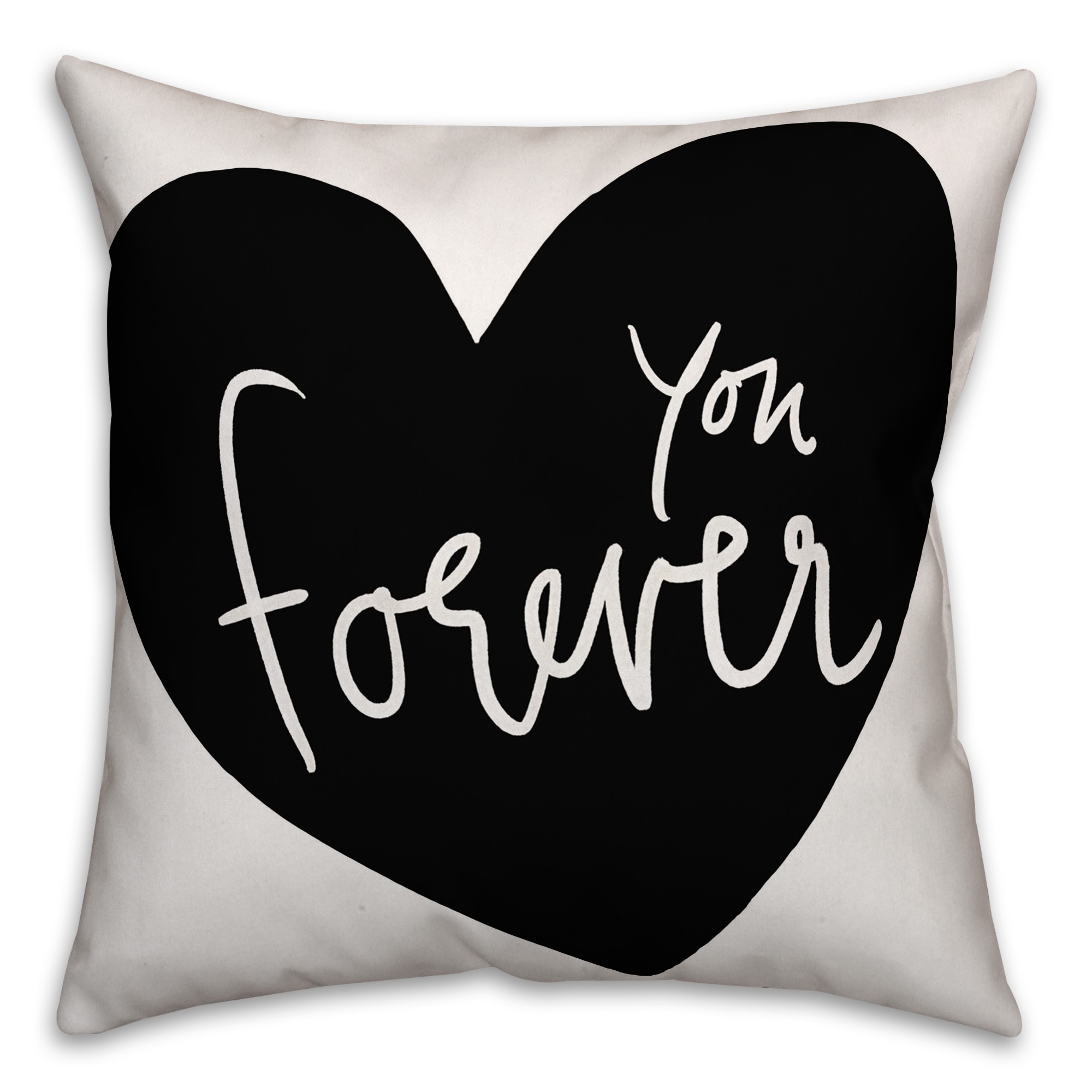 Heart You Forever Throw Pillow