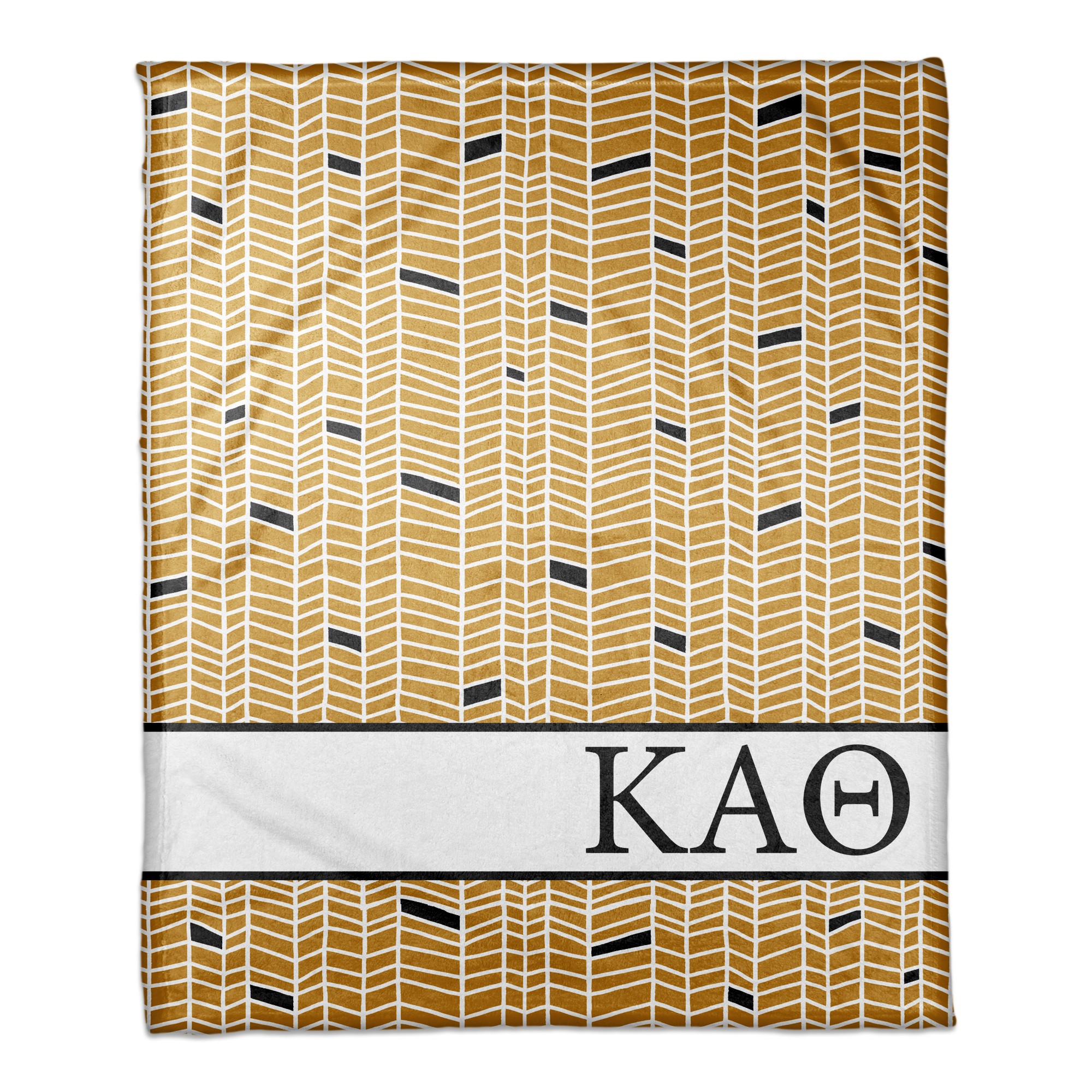 Kappa Alpha Theta Chevron Pattern 50x60 Throw Blanket
