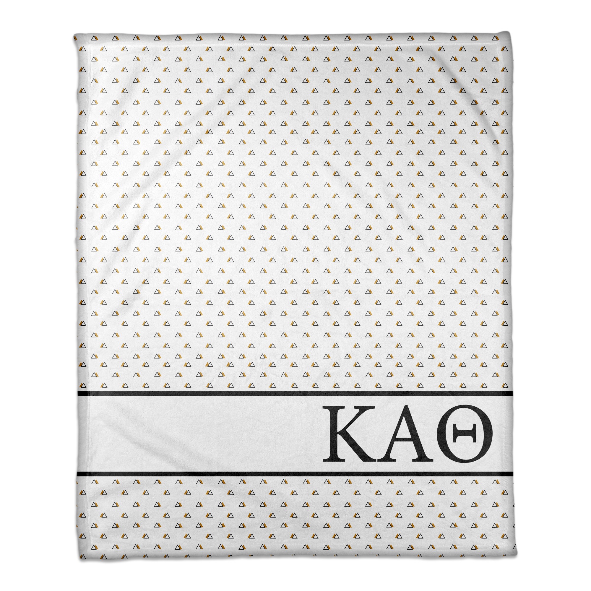 Kappa Alpha Theta Triangle Pattern 50x60 Throw Blanket