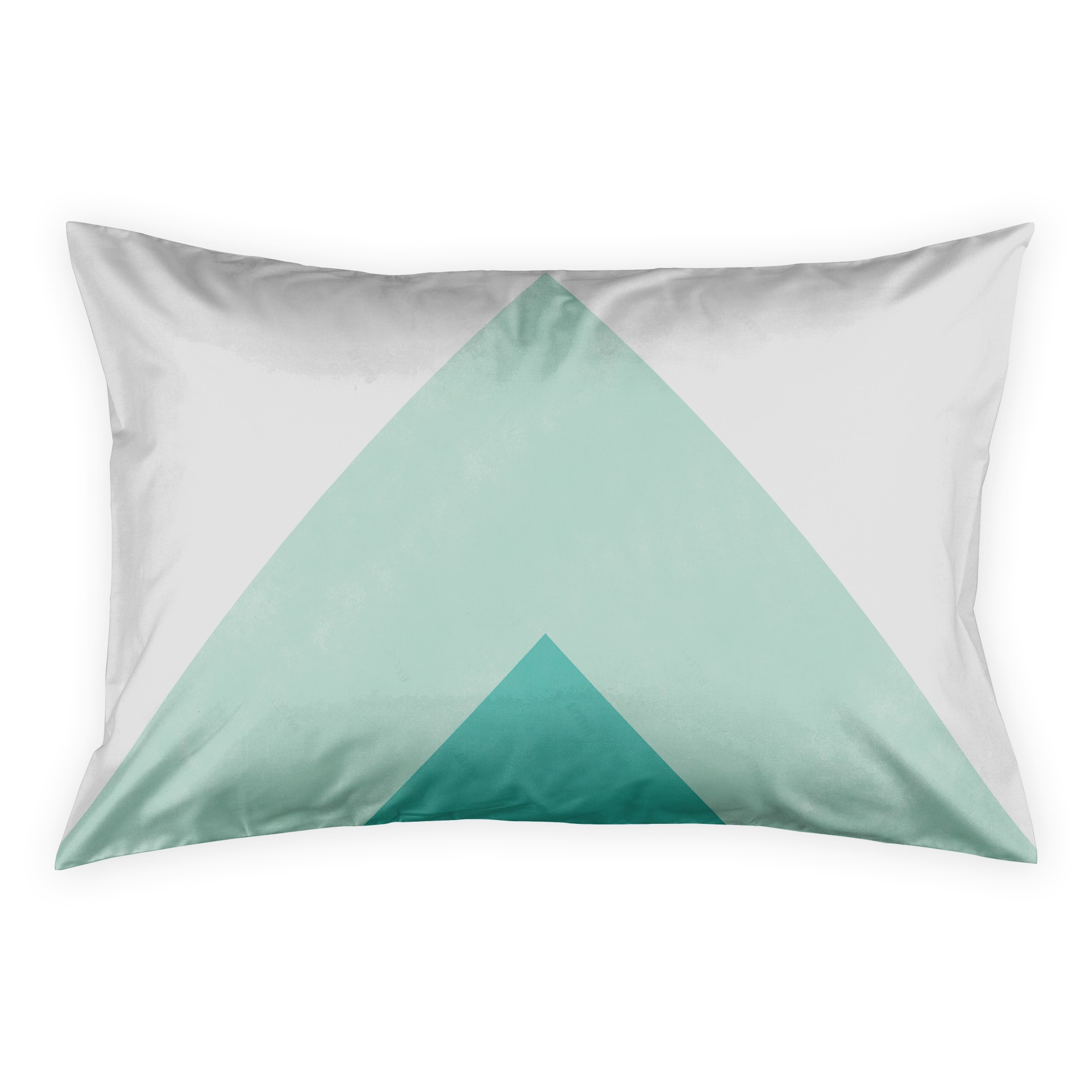 Turquoise Pattern Pillow Sham