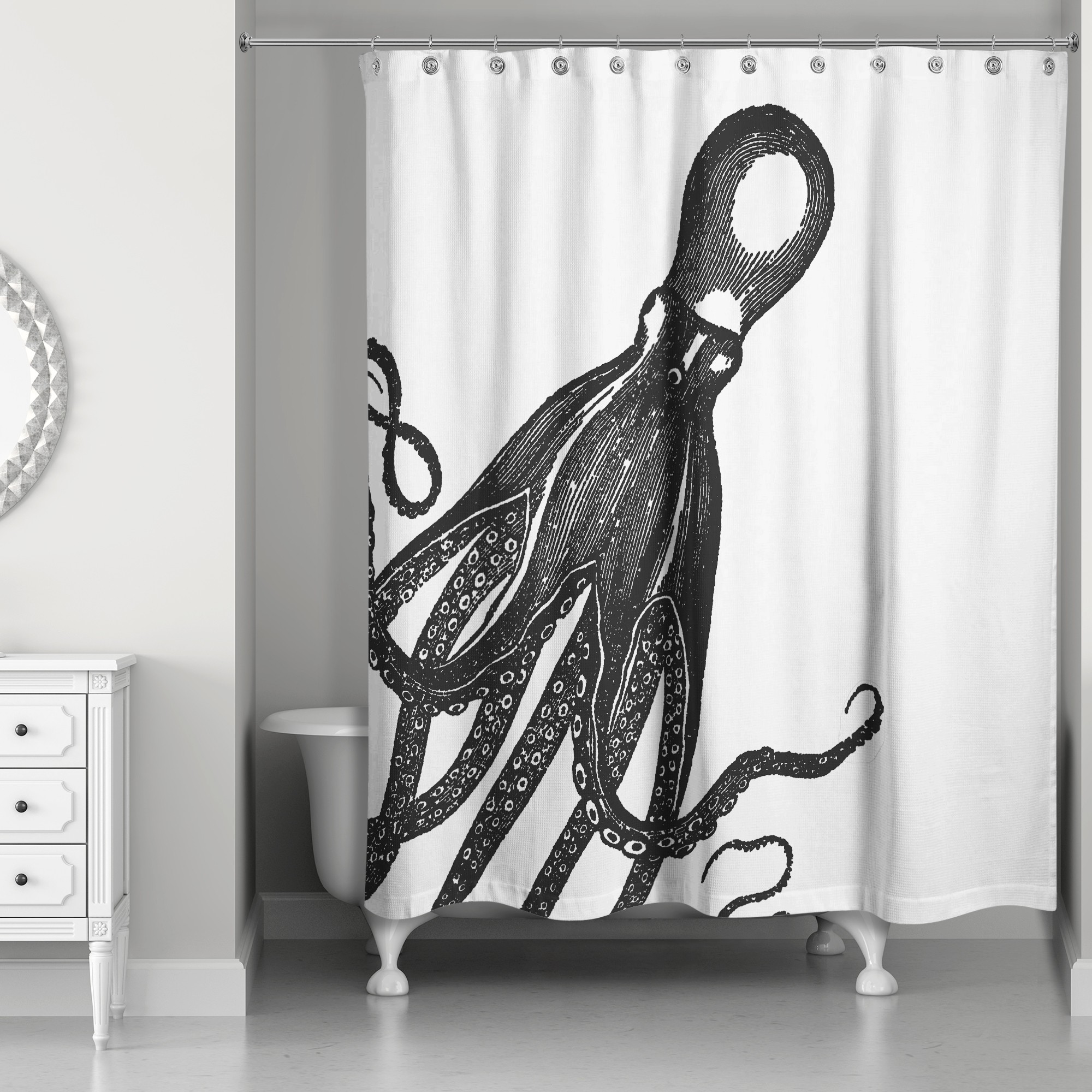 Octopus Shower Curtain