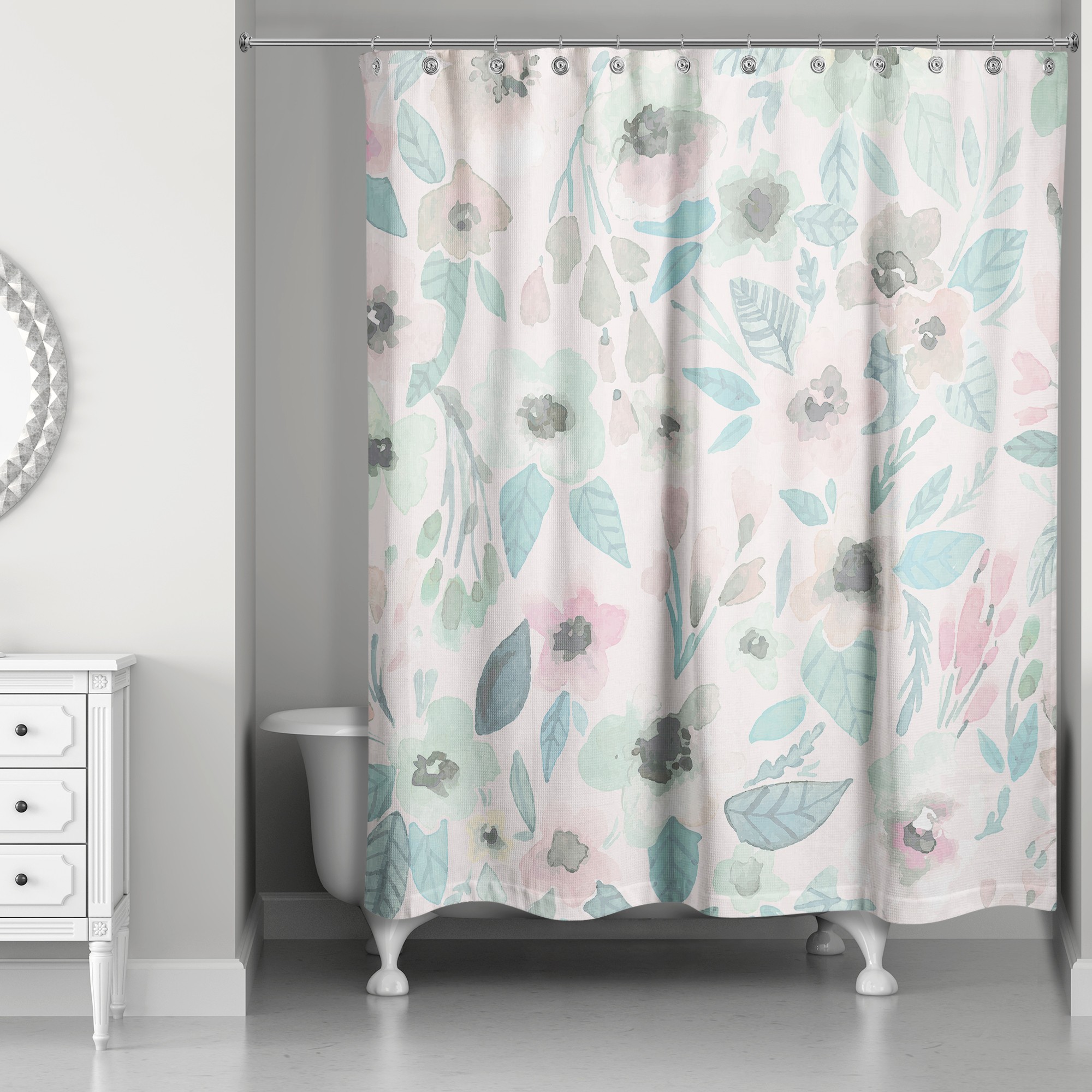 Vintage Octopus Shower Curtains