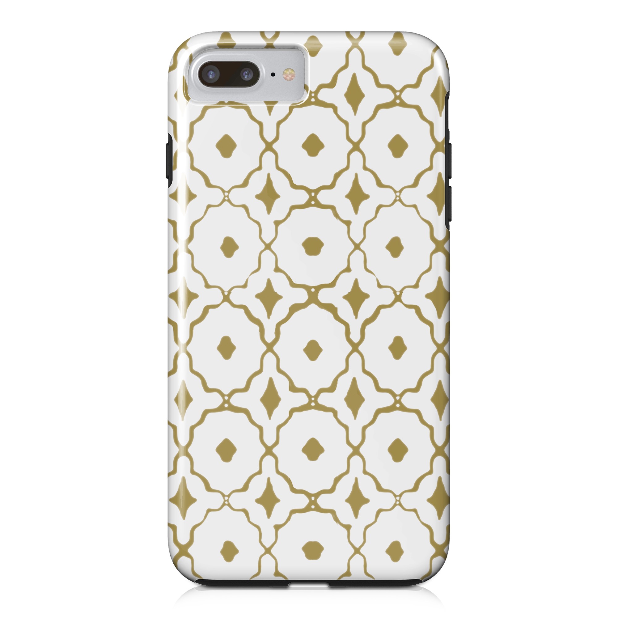 Gold Moroccan Tile iPhone Case
