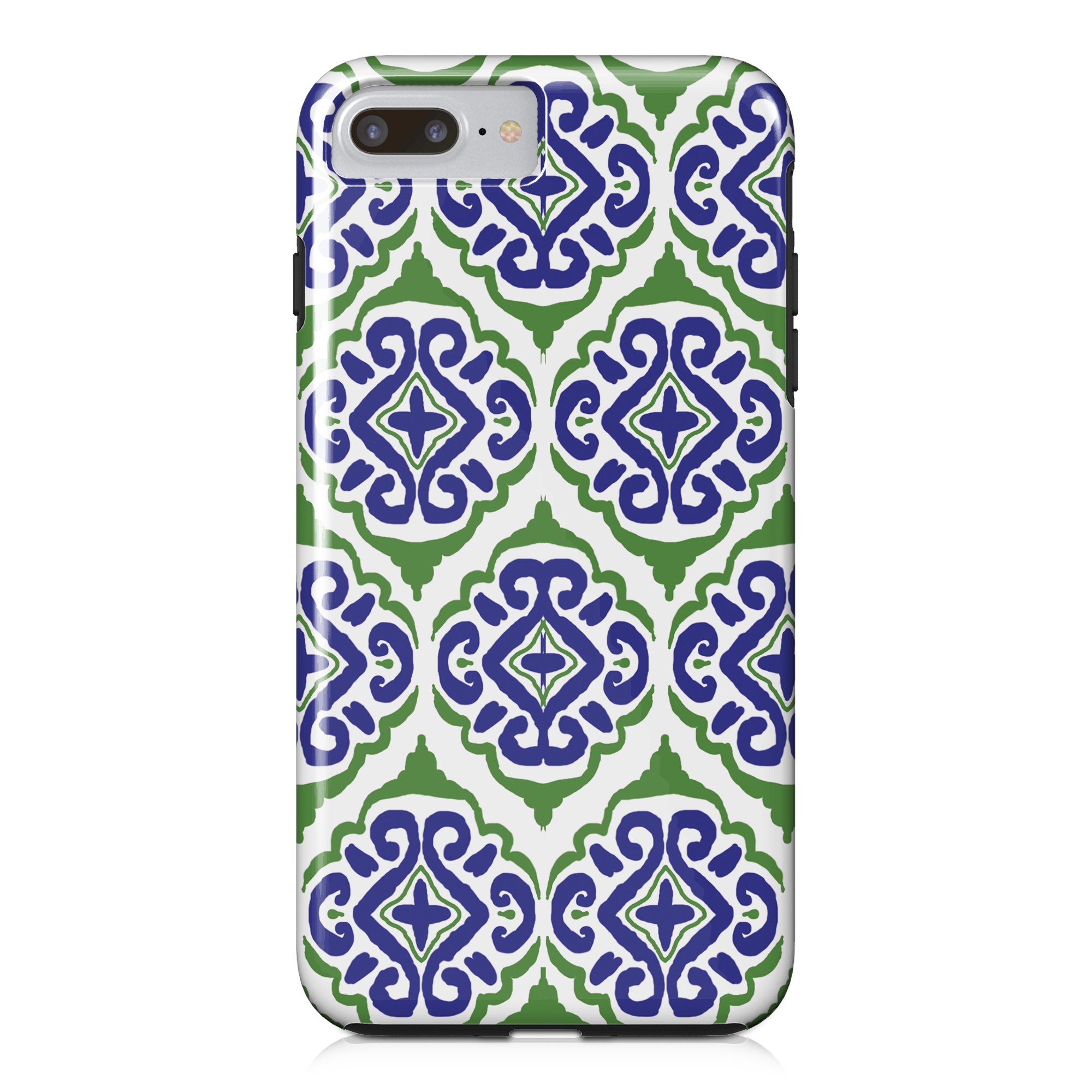 Blue Moroccan Tile iPhone Case