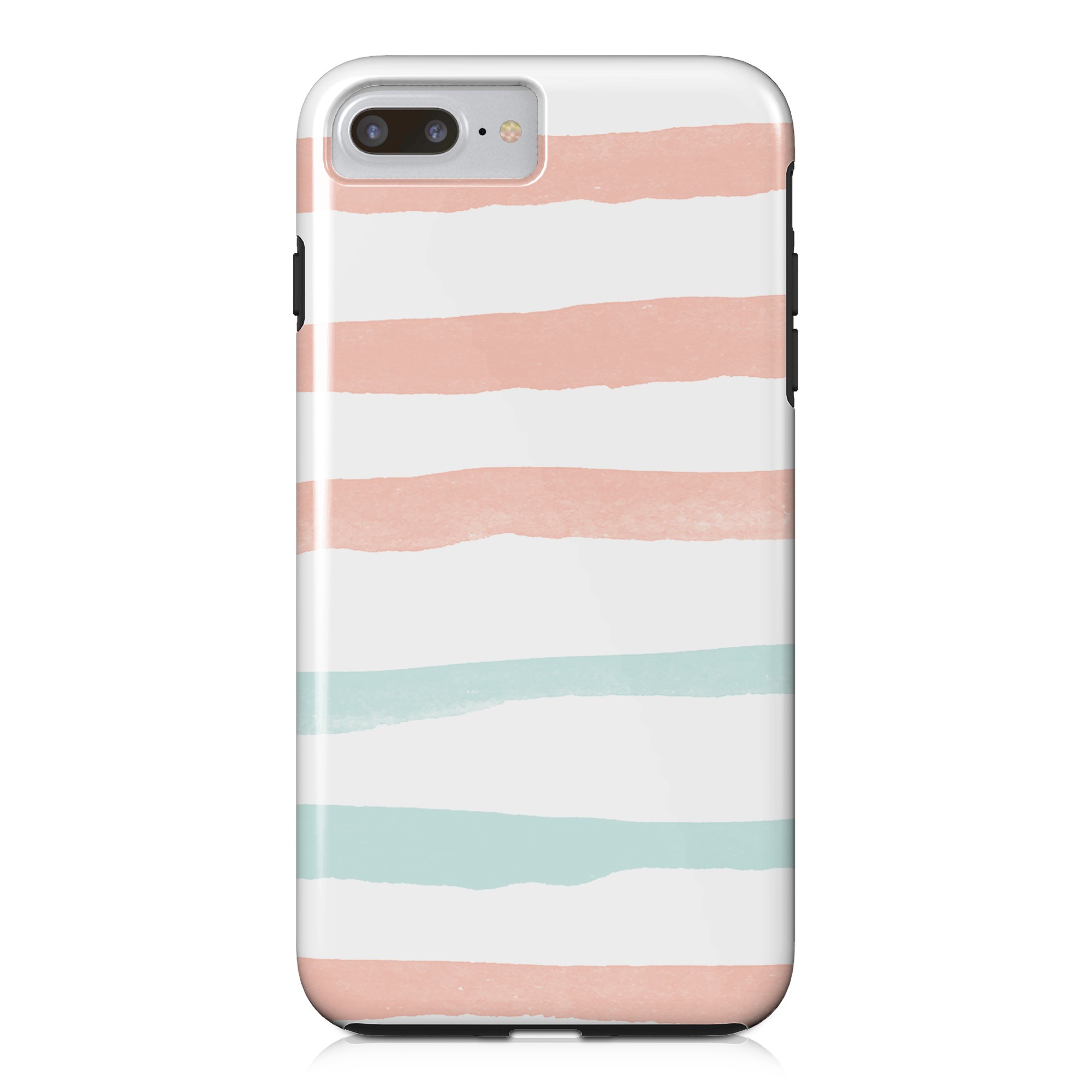 Watercolor Stripes iPhone Case