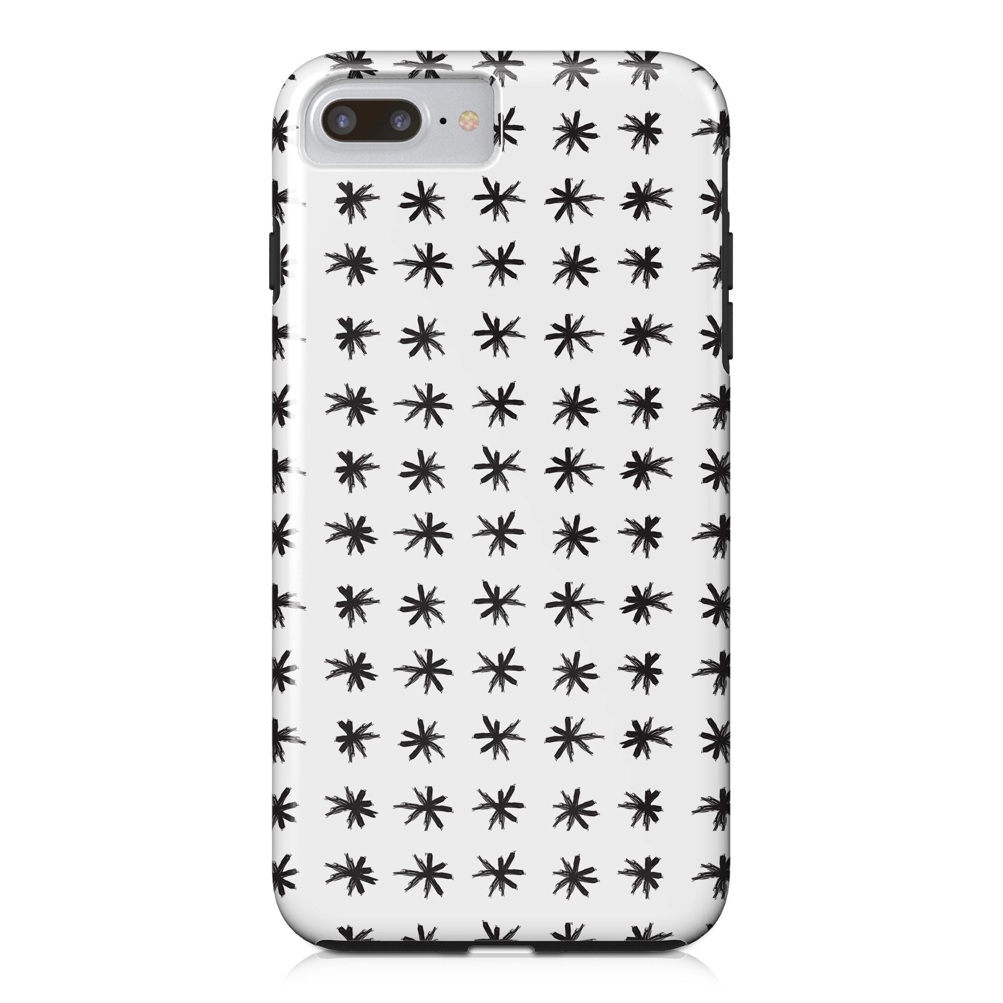 Black Asterisk iPhone Case