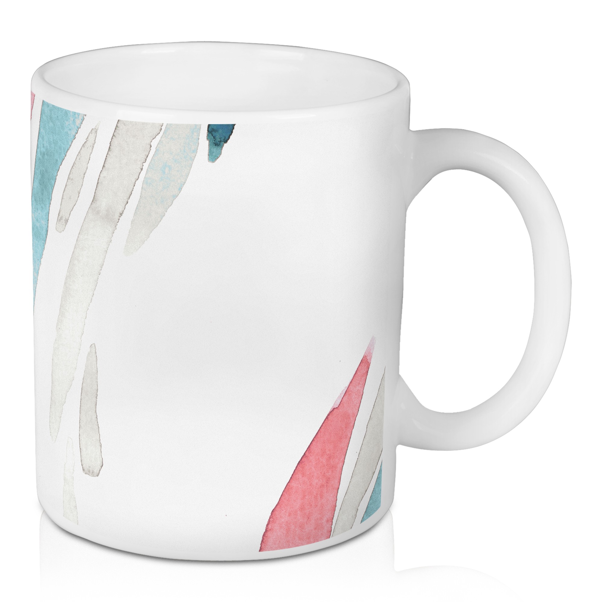 Watercolor Brush Strokes Drinkware Collection