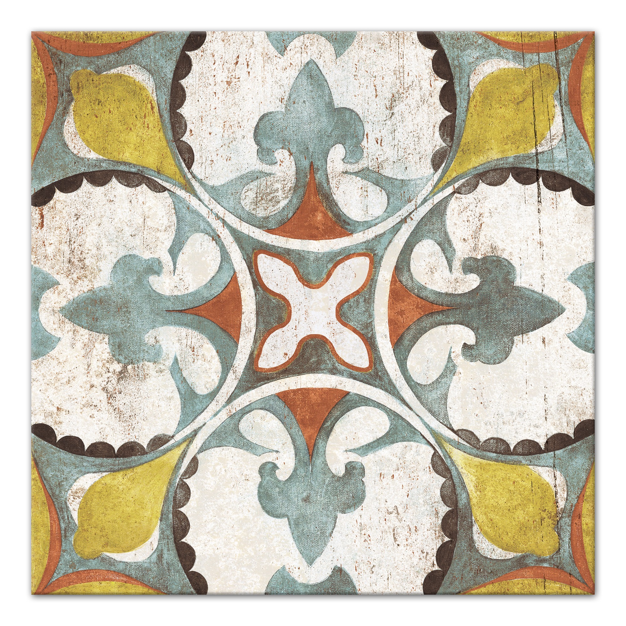Moroccan Tile Pattern Wall Art