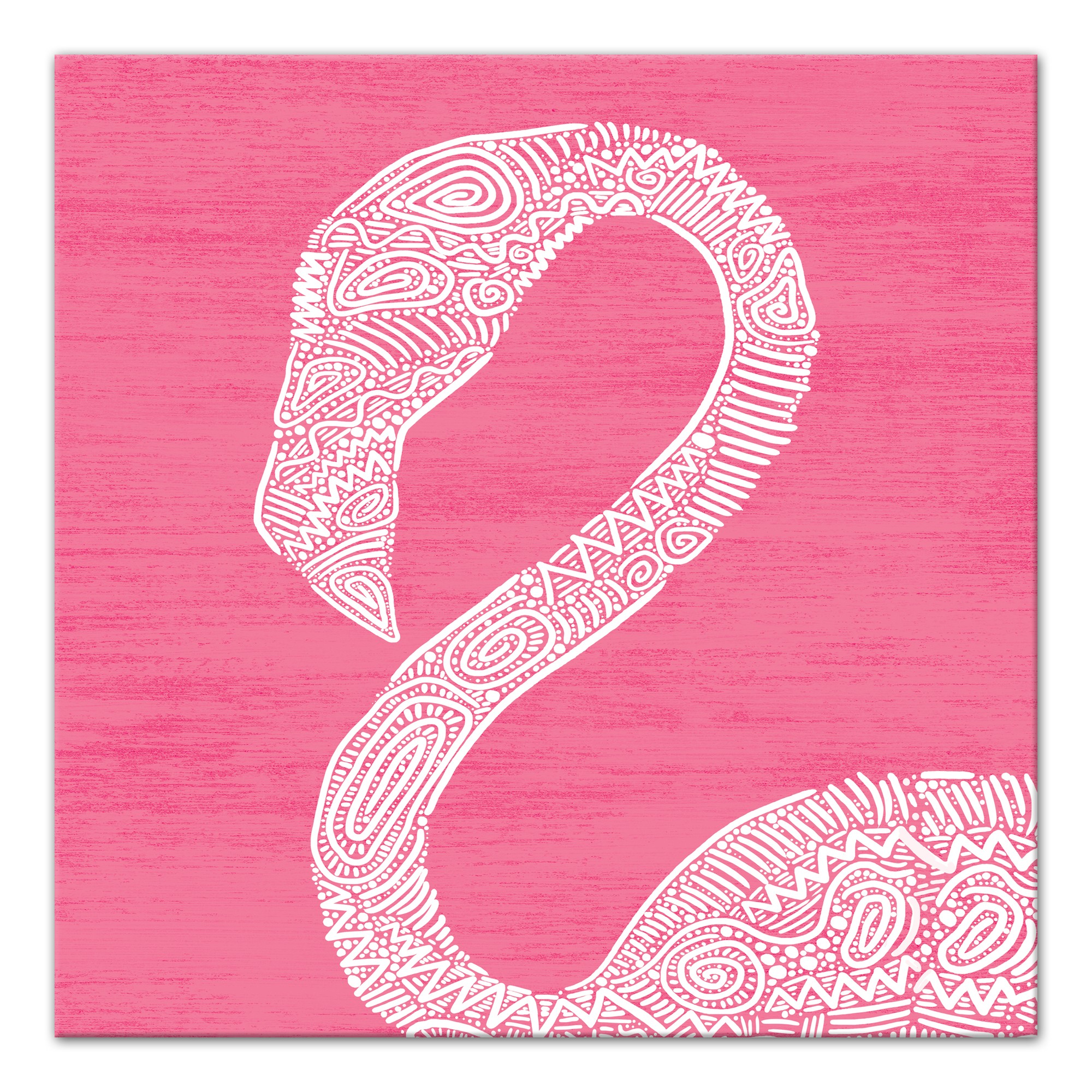 Pink Flamingo Wall Art