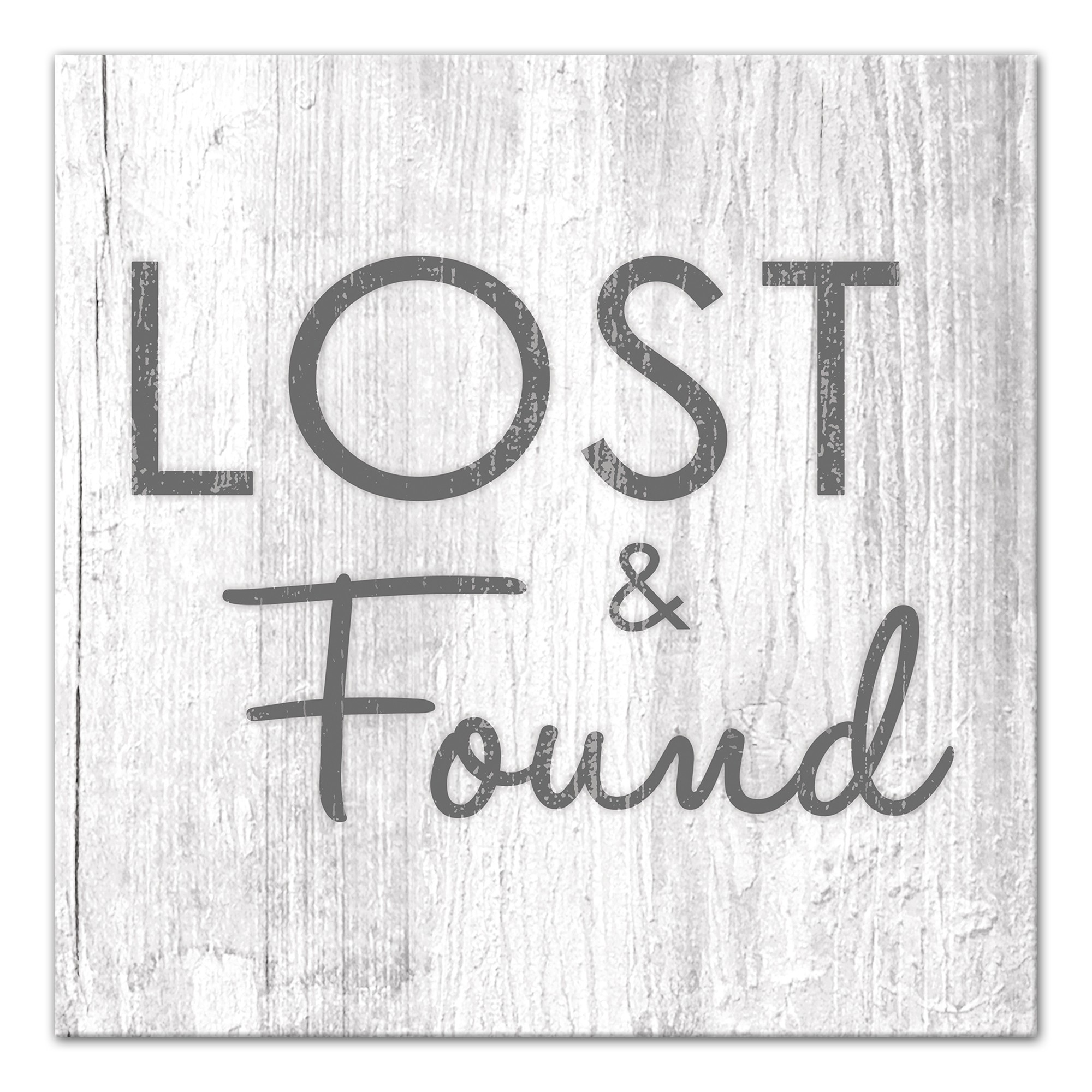Lost and Found Laundry Room Wall Art