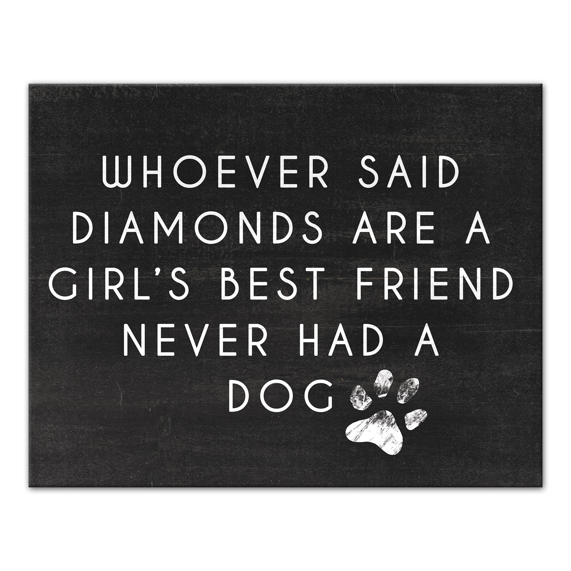 Girl's Best Friend Wall Art