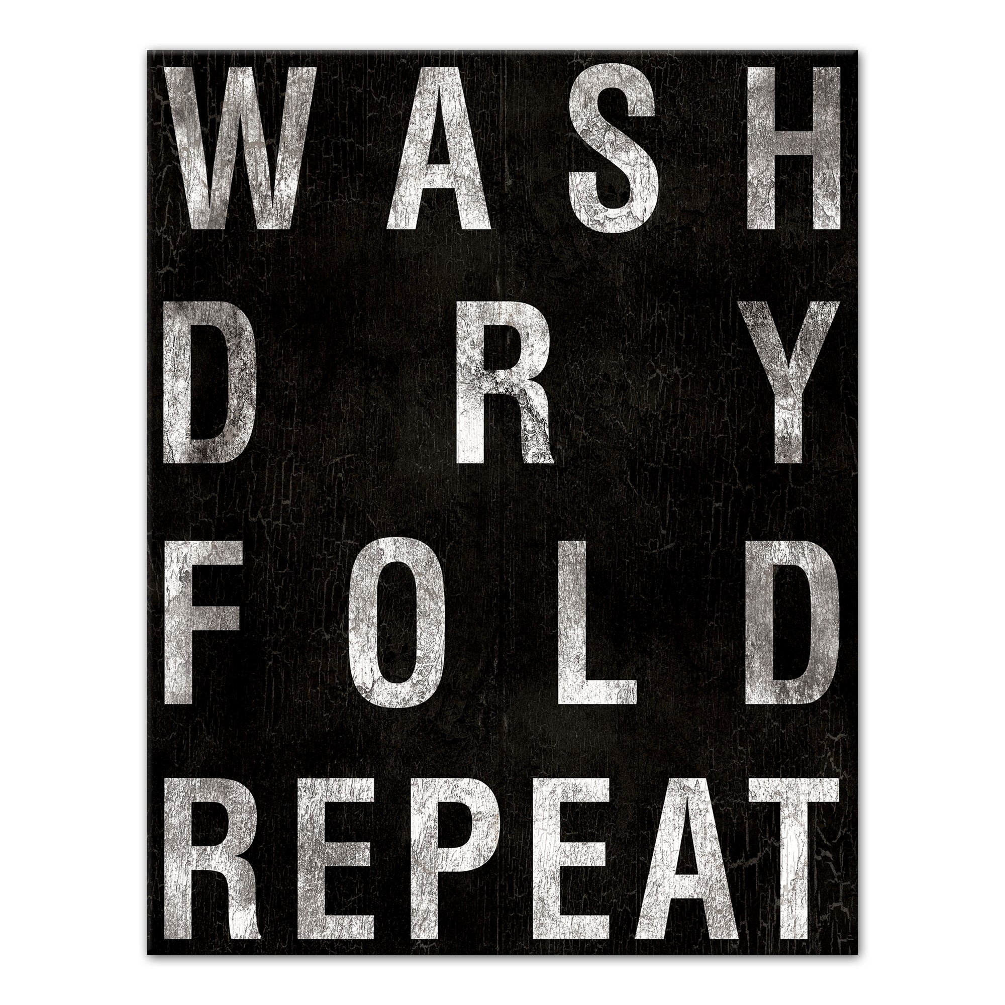 The Laundry Process Wall Art