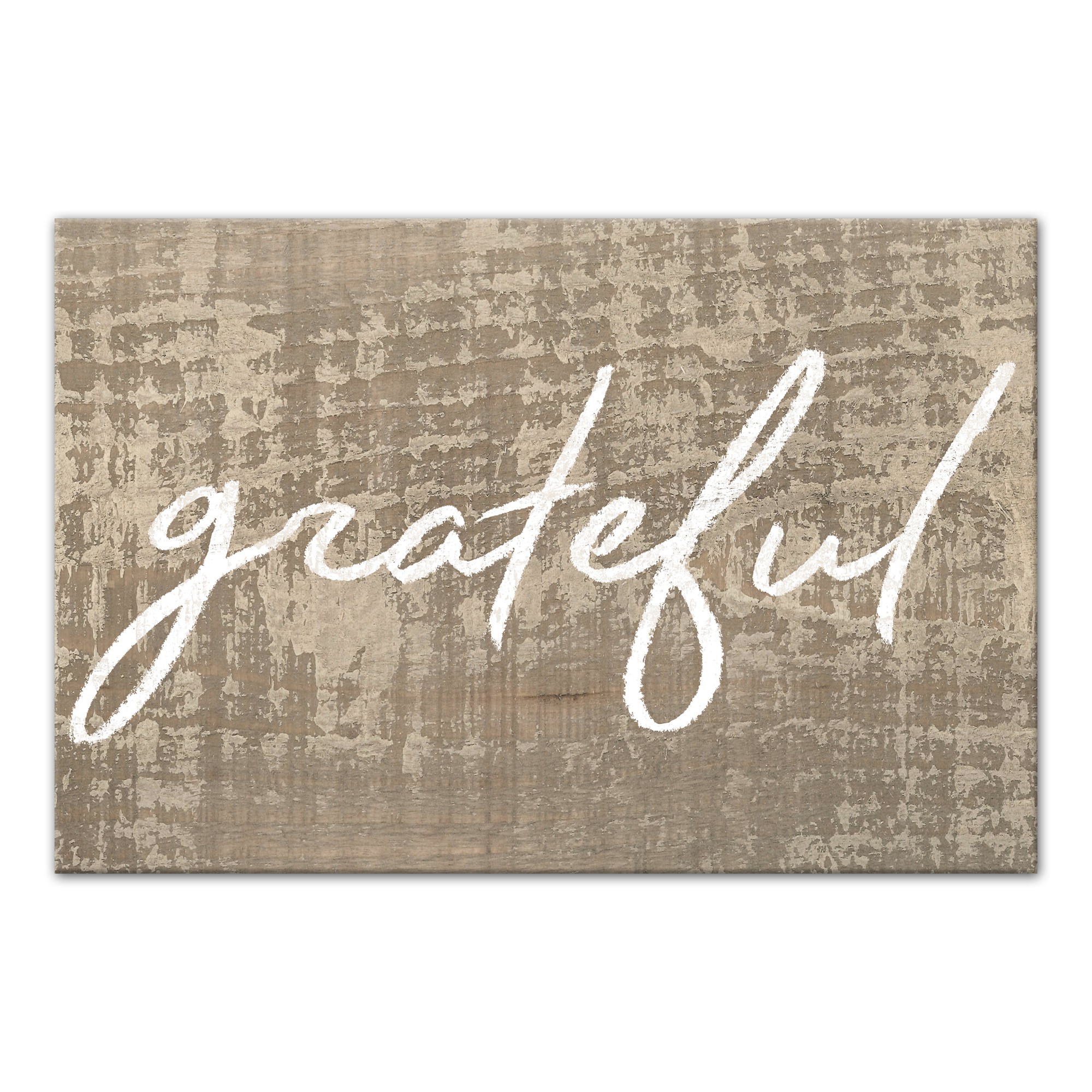 Grateful 12x18 Canvas Wall Art