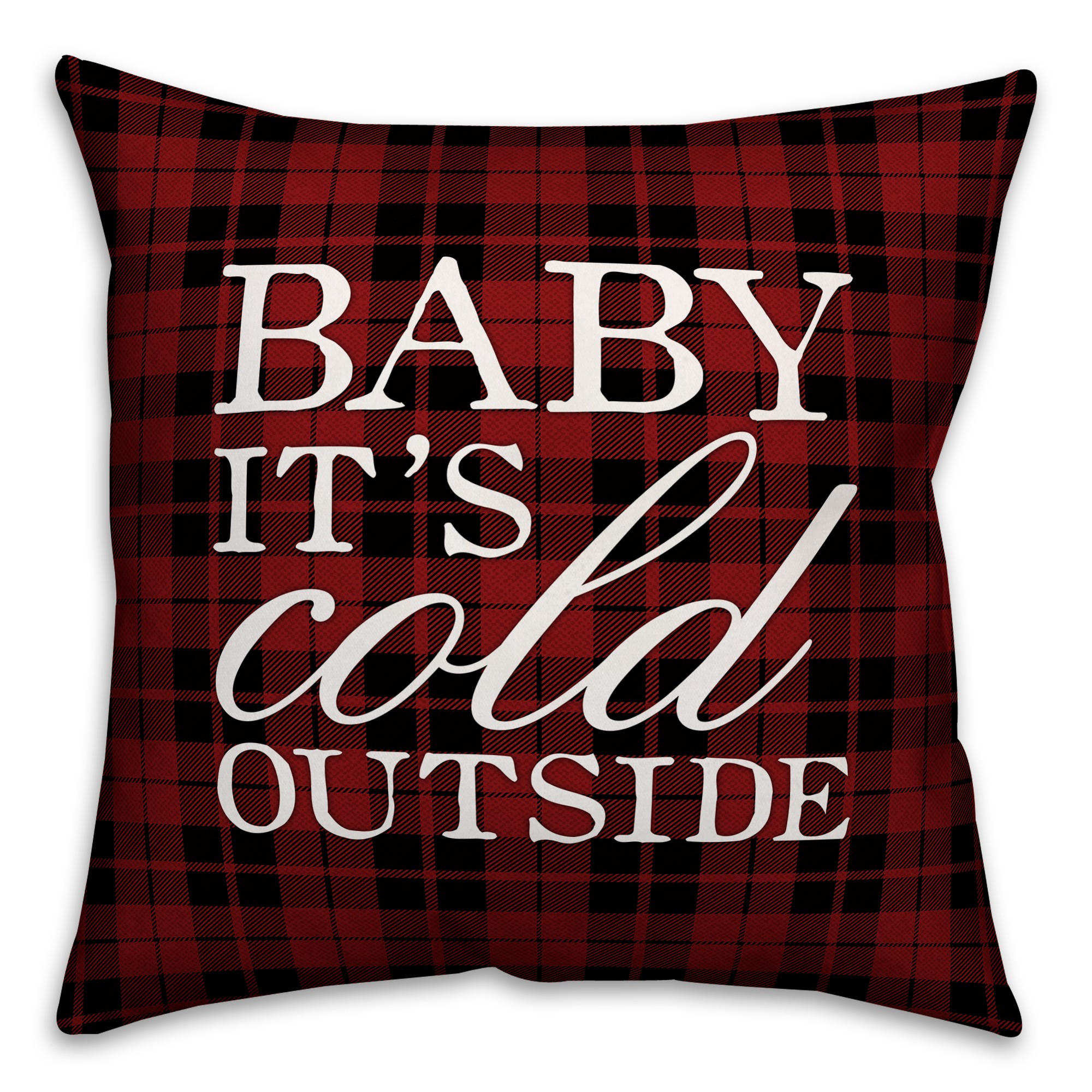 Baby It's Cold Outside Pillow