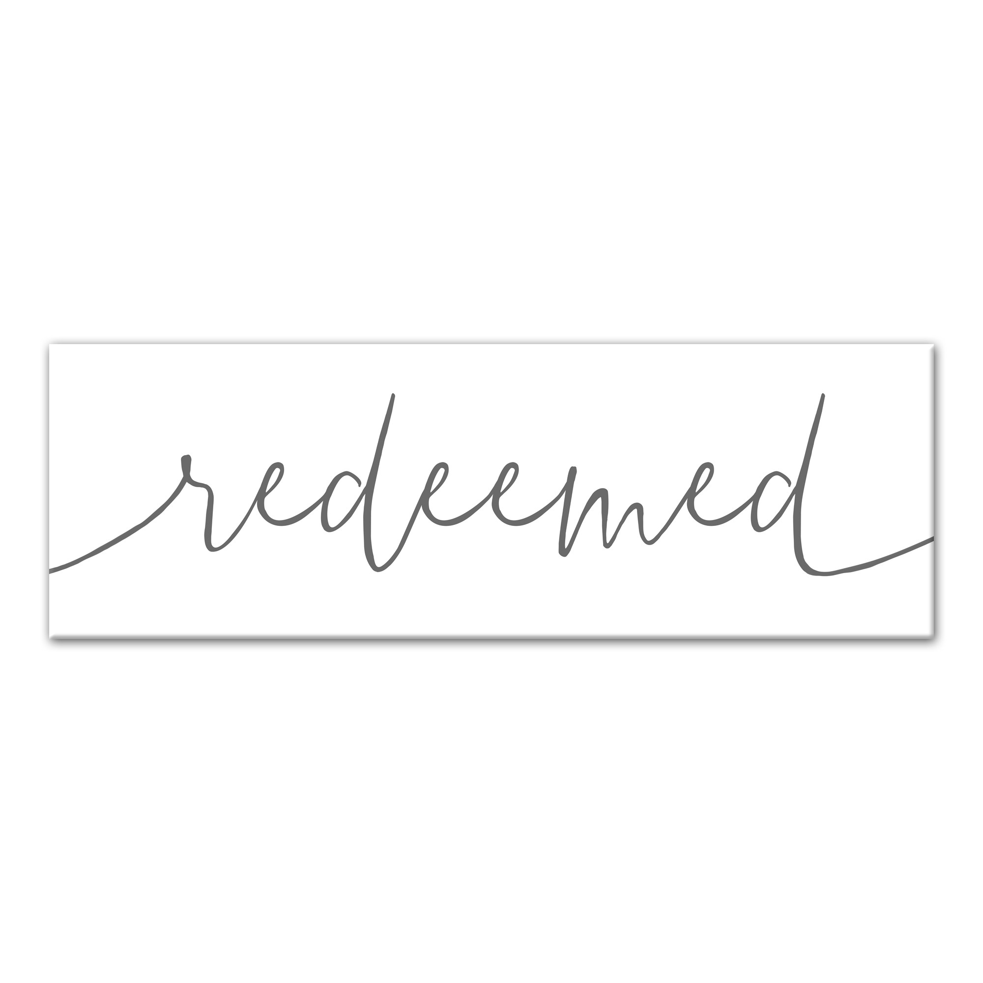 Redeemed Script Wall Art