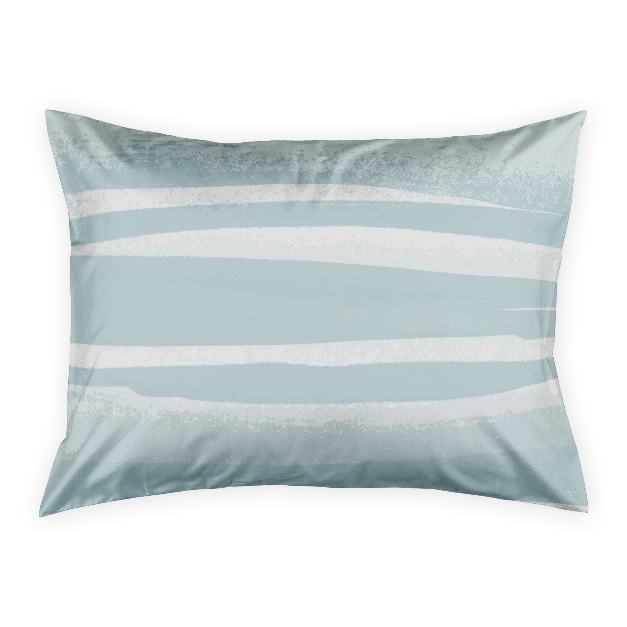 Blue Abstract Lines Sham