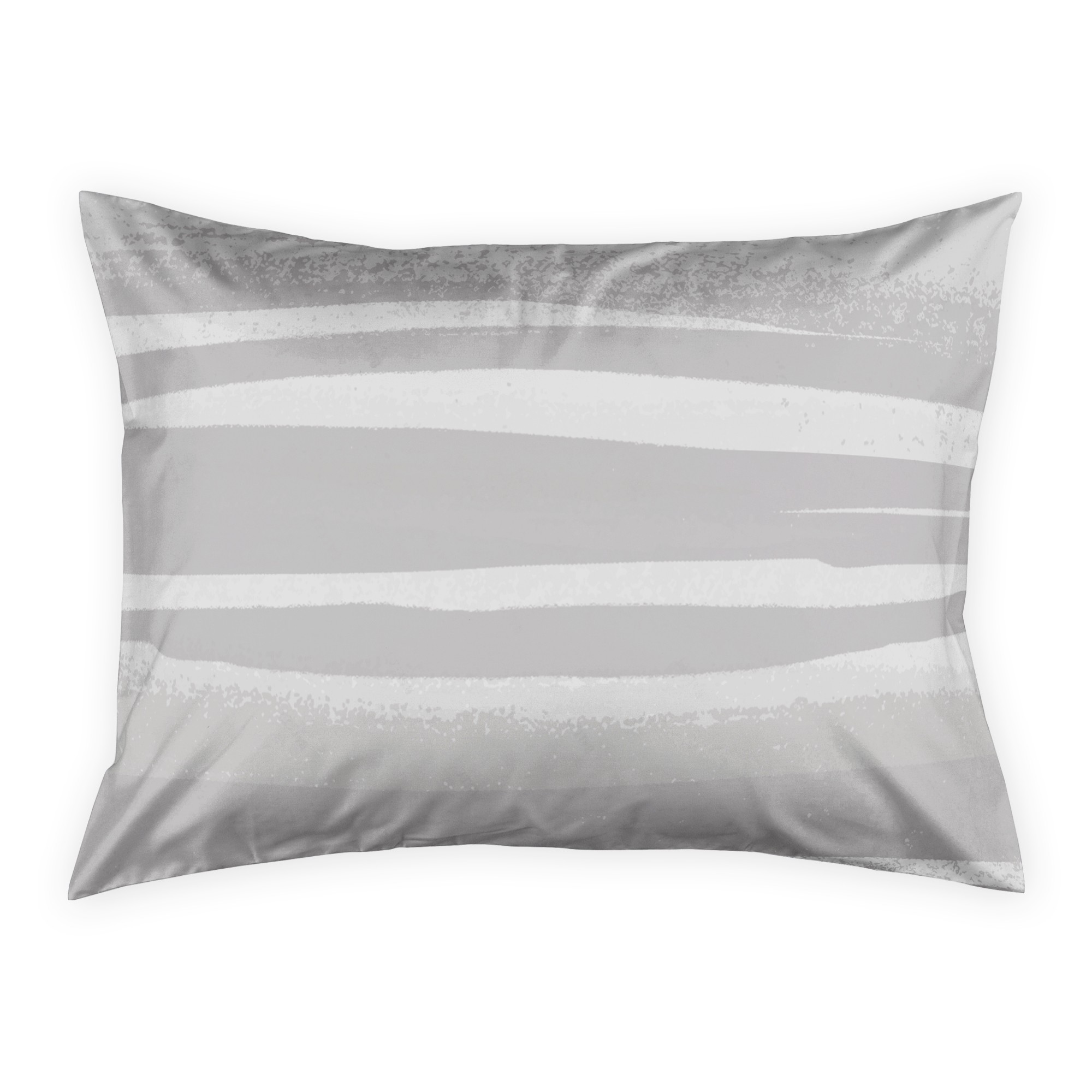Gray Abstract Lines Sham