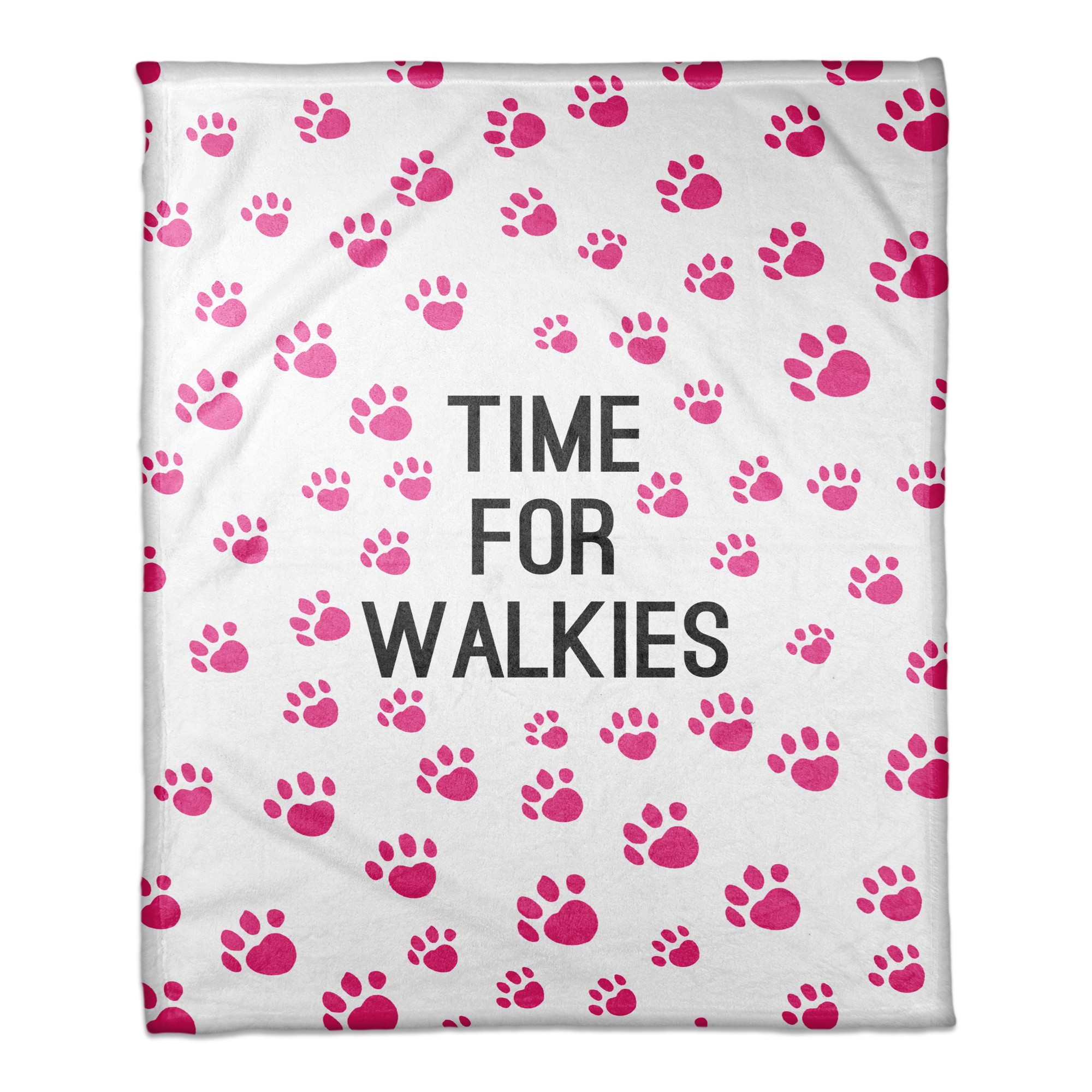 Time for Walkies Throw