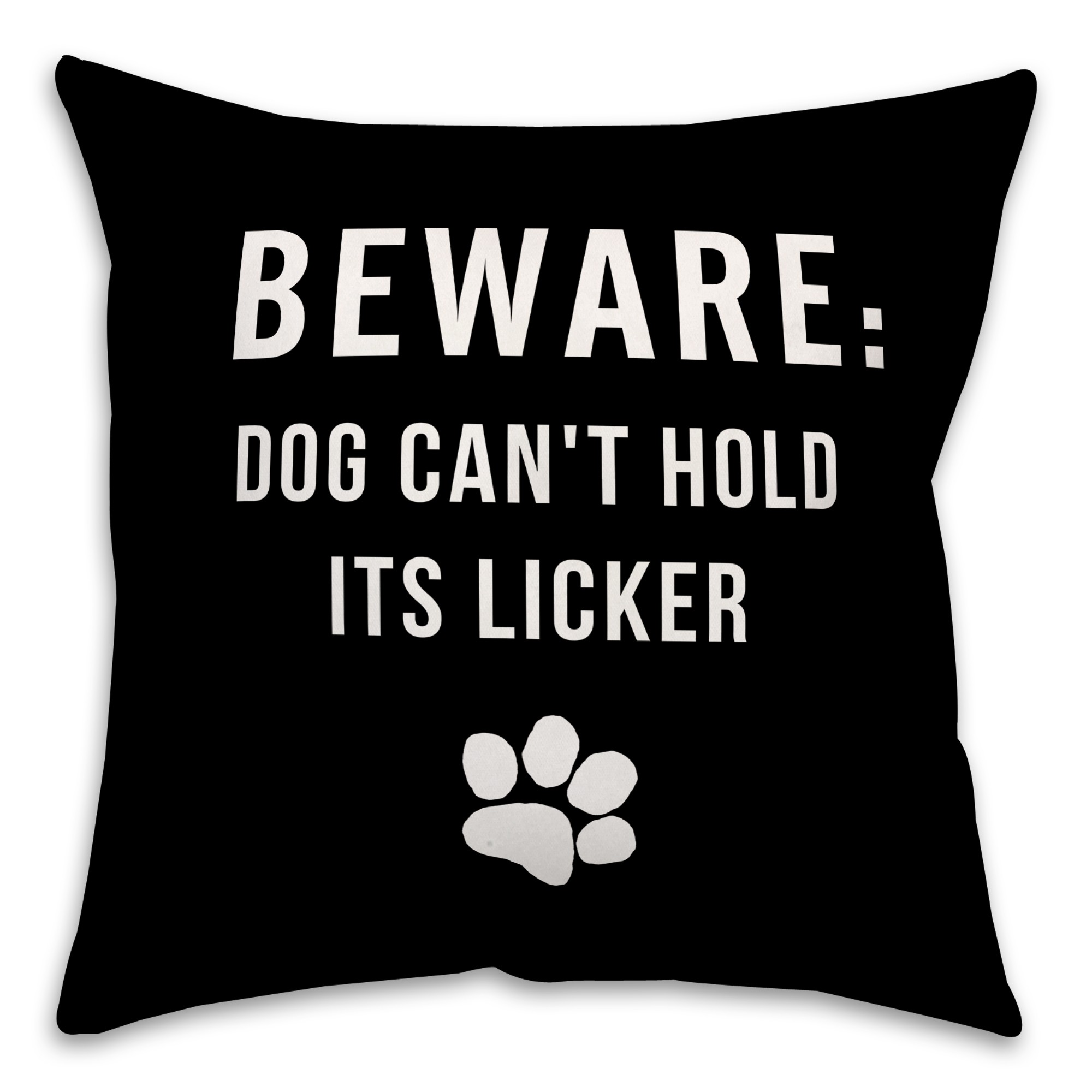 Dog Licker Pillow Cover