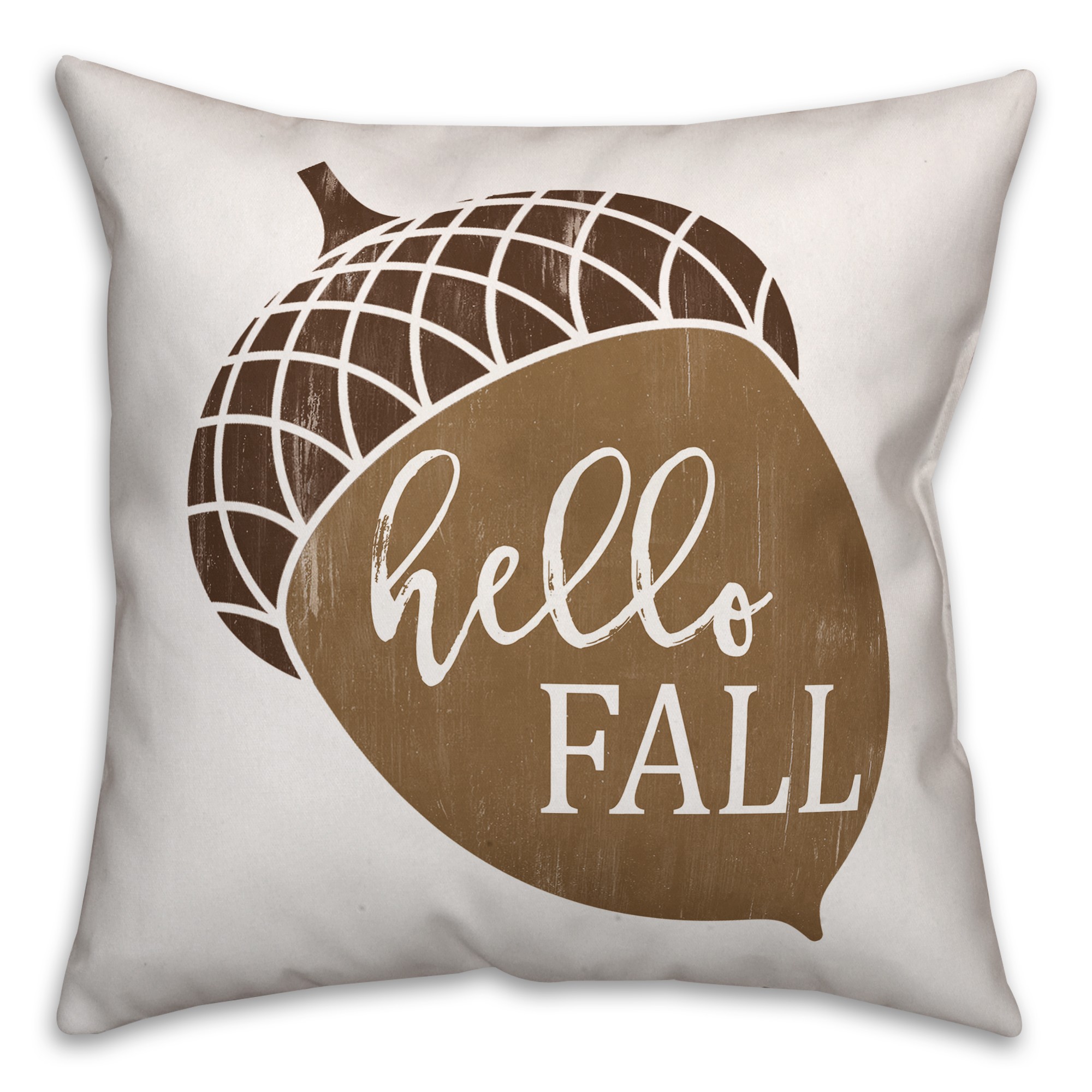 Hello Fall Acorn Pillow