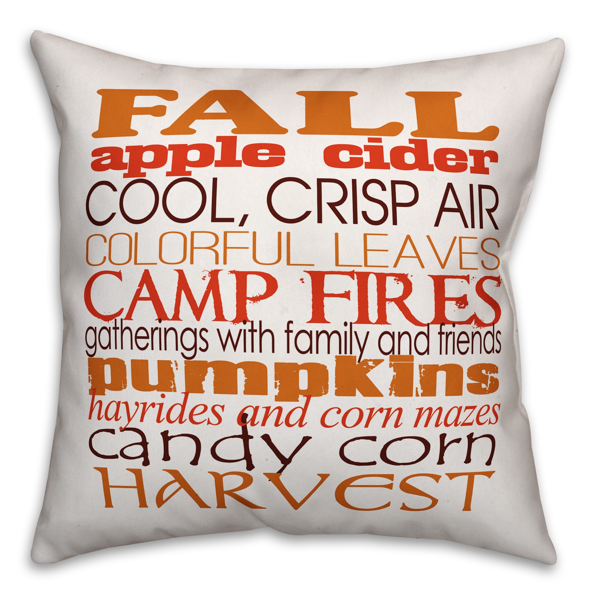 Favorite Fall Things Pillow